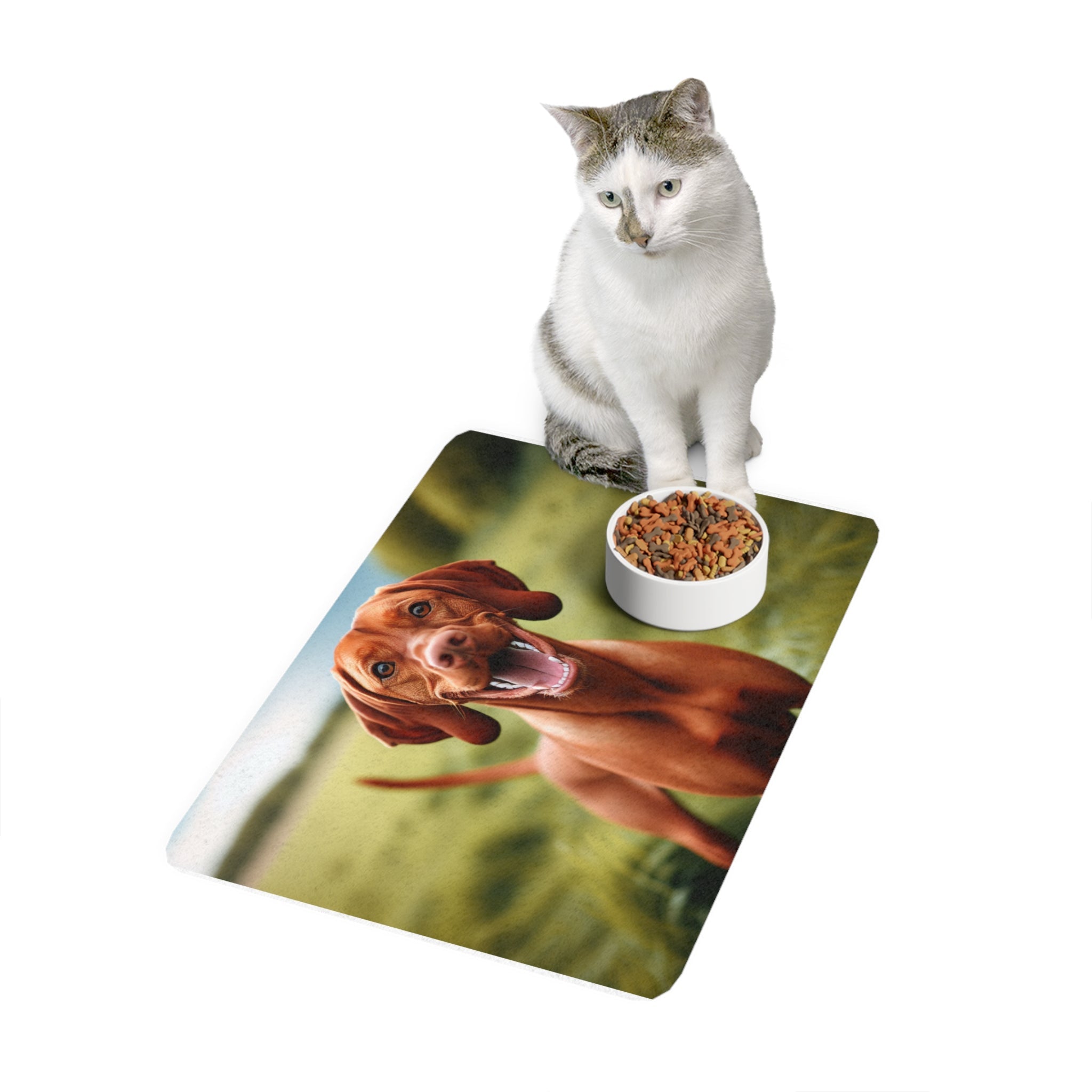 Non-Slip Pet Food Mat – Waterproof Feeding Mat for Dogs