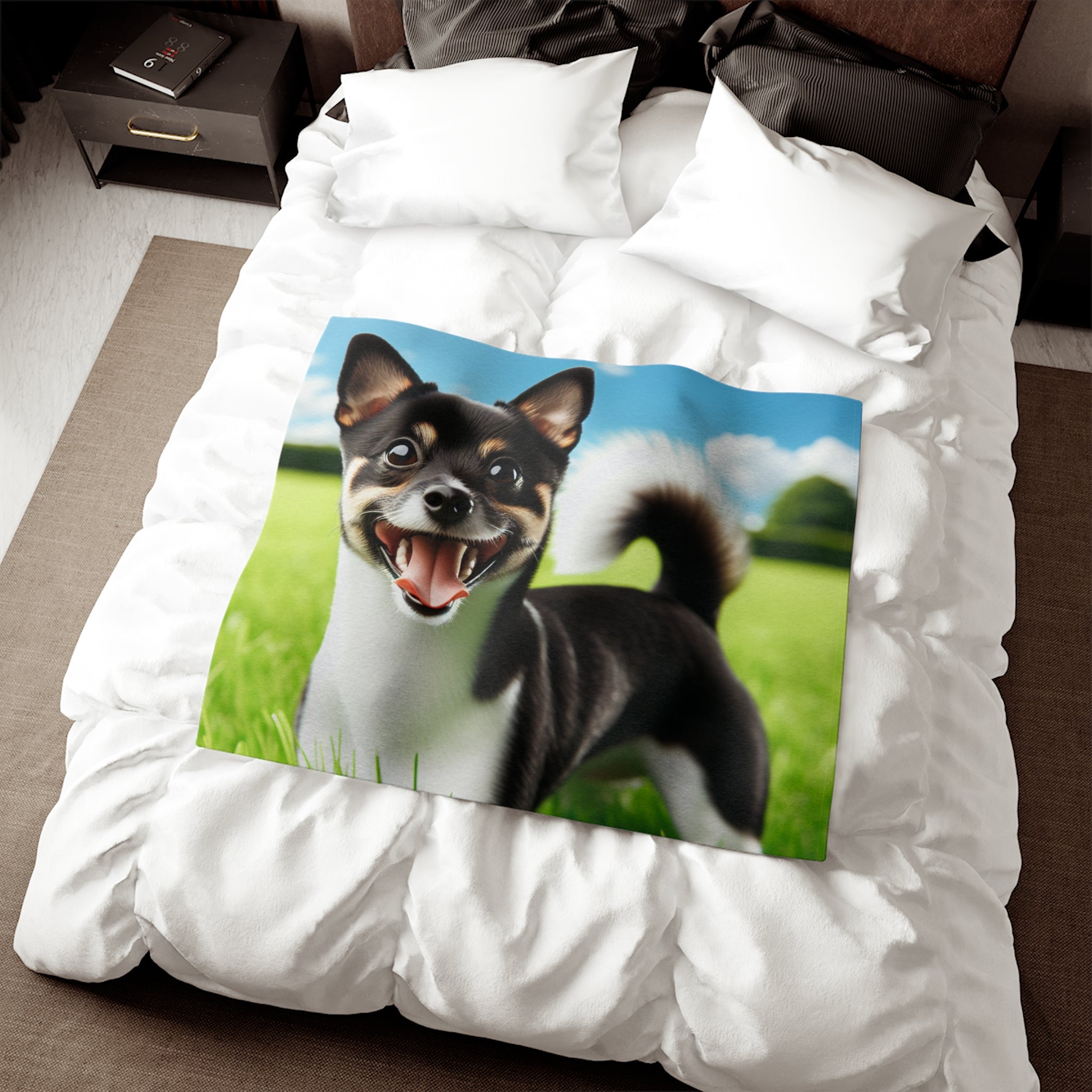 Sweatshirt Blanket – Plush Fleece Throw, 2 Size Options