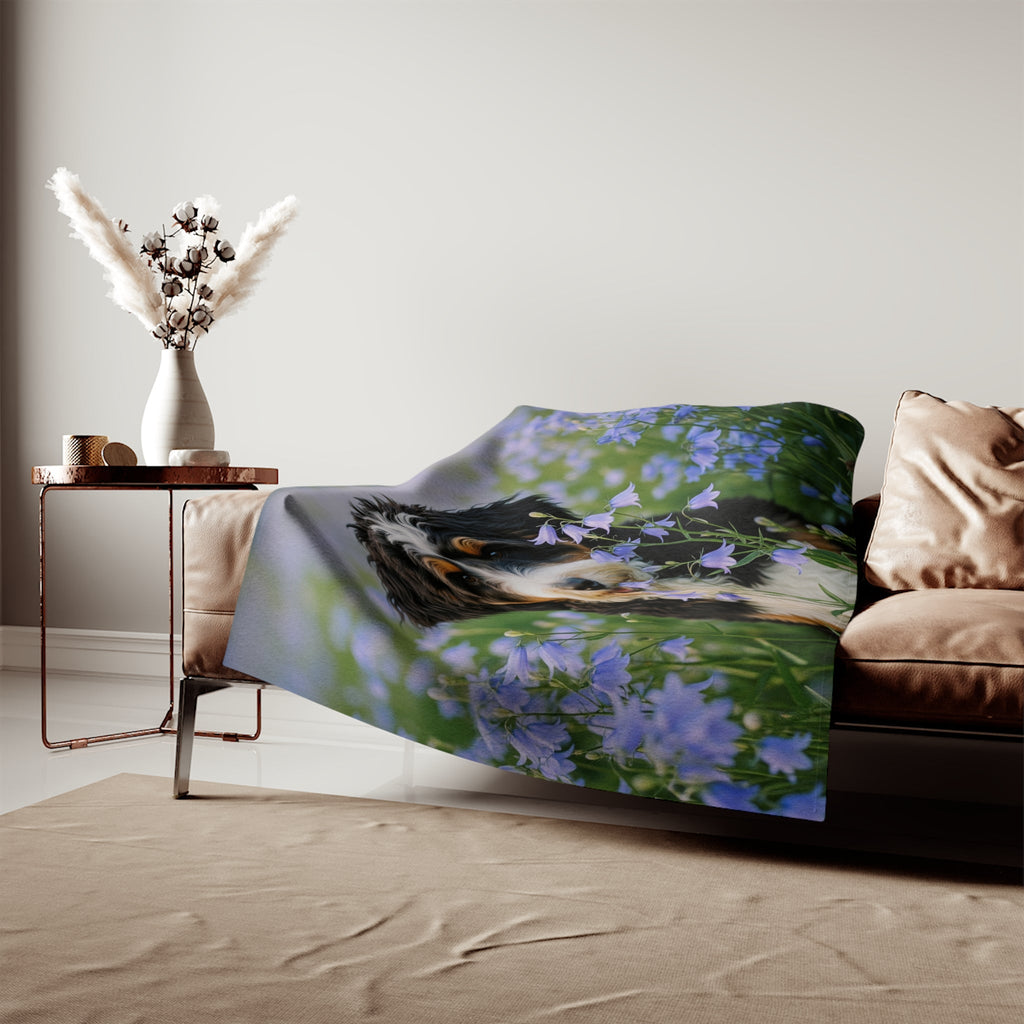 Sweatshirt Blanket – Plush Fleece Throw, 2 Size Options