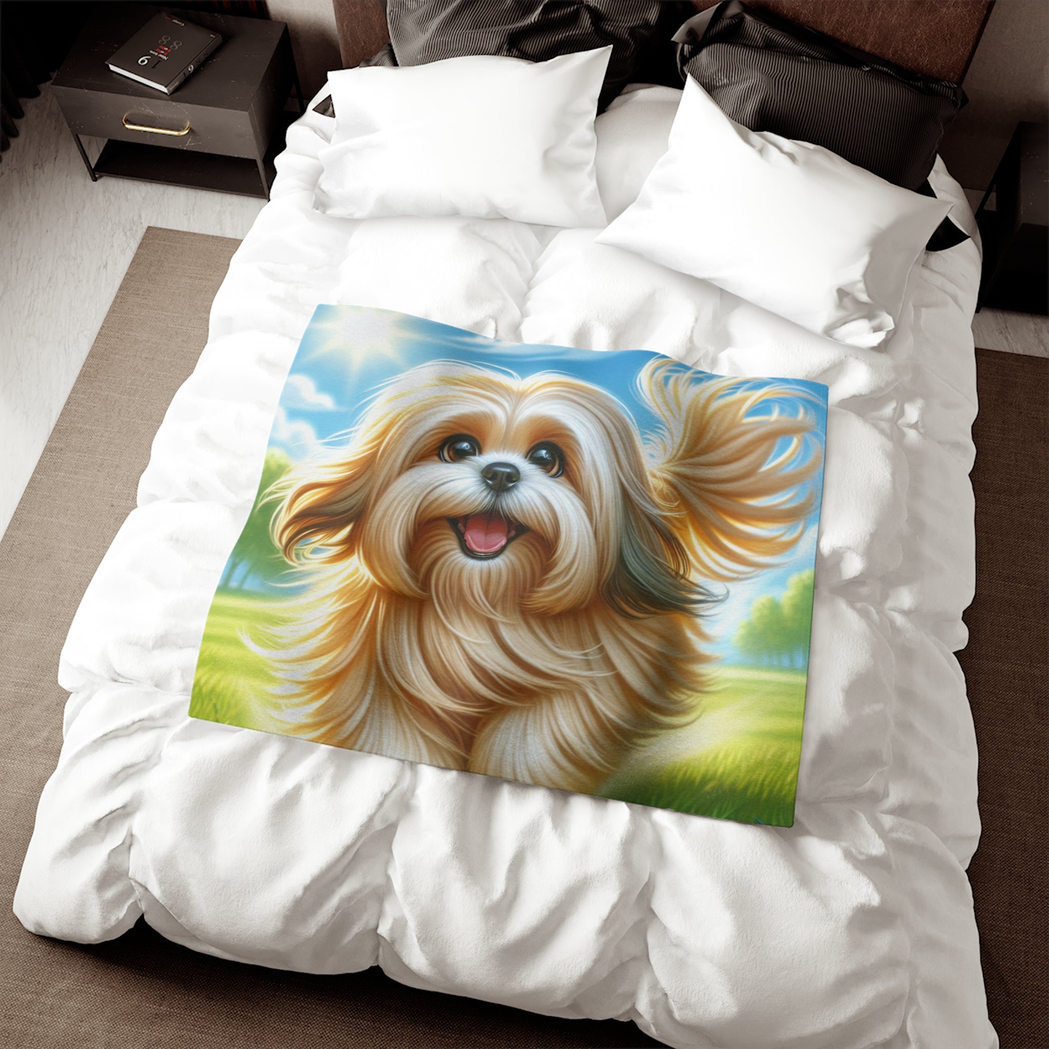 Sweatshirt Blanket – Plush Fleece Throw, 2 Size Options