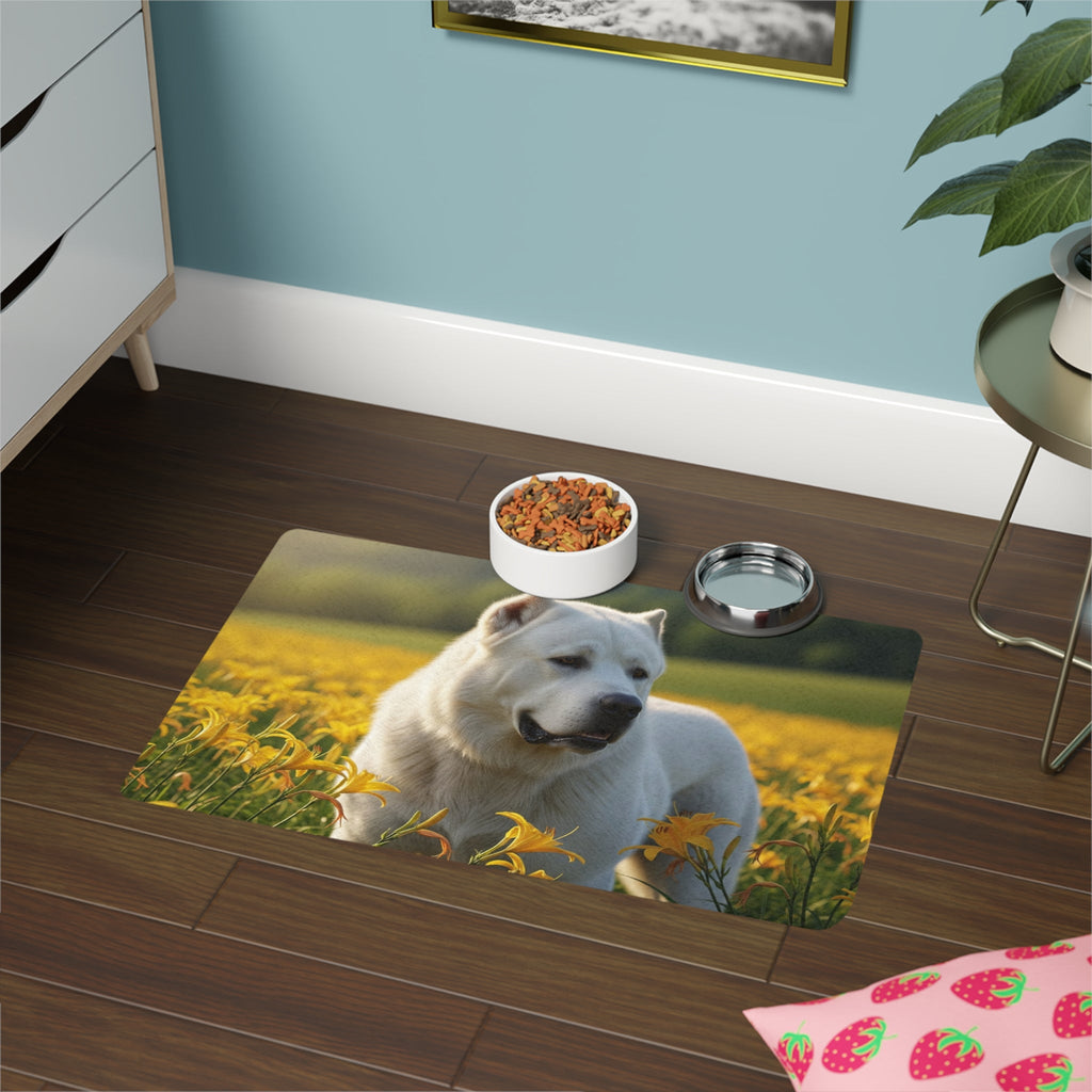 Non-Slip Pet Food Mat – Waterproof Feeding Mat for Dogs