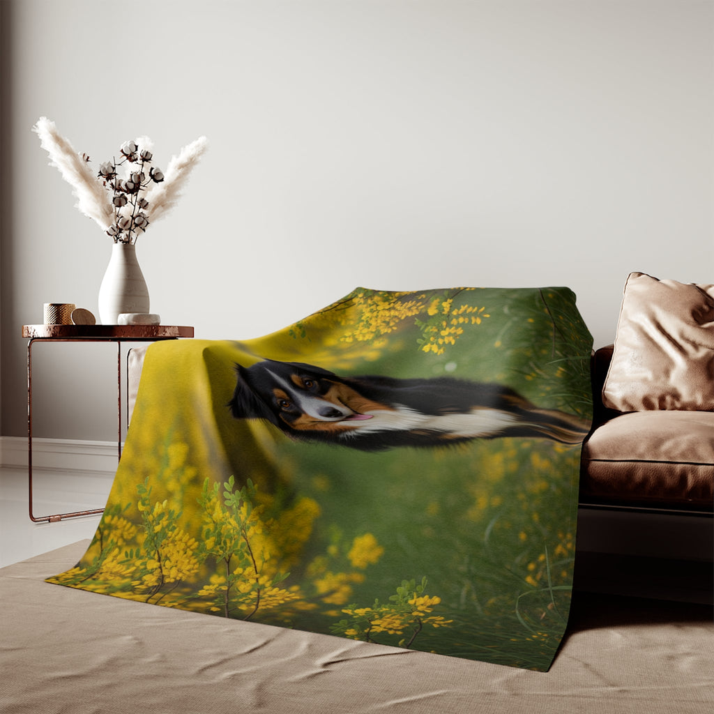 Sweatshirt Blanket – Plush Fleece Throw, 2 Size Options