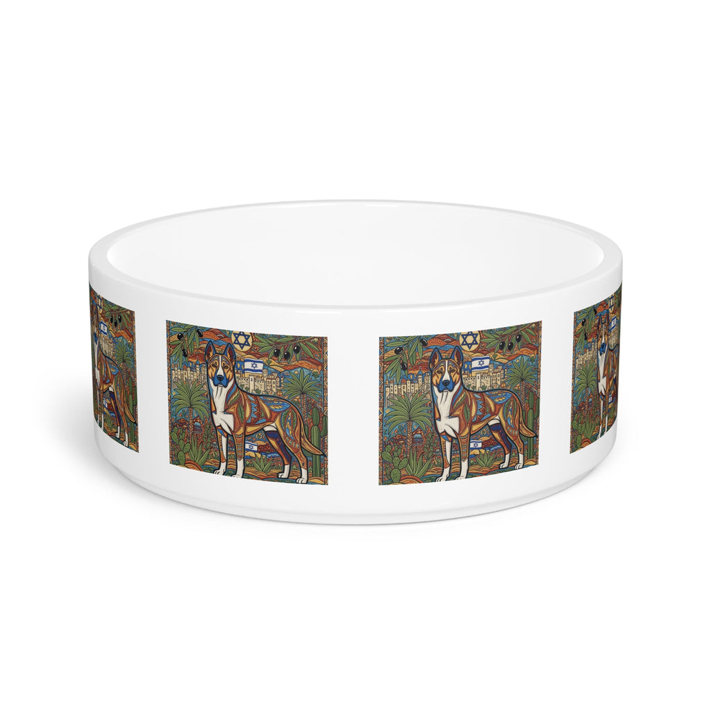Ceramic Pet Bowl – 16 oz Dog Feeding Bowl