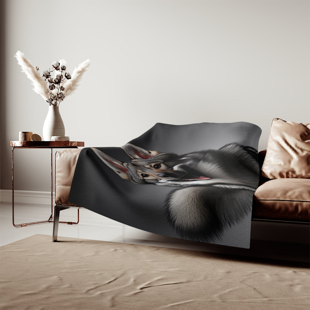 Sweatshirt Blanket – Plush Fleece Throw, 2 Size Options