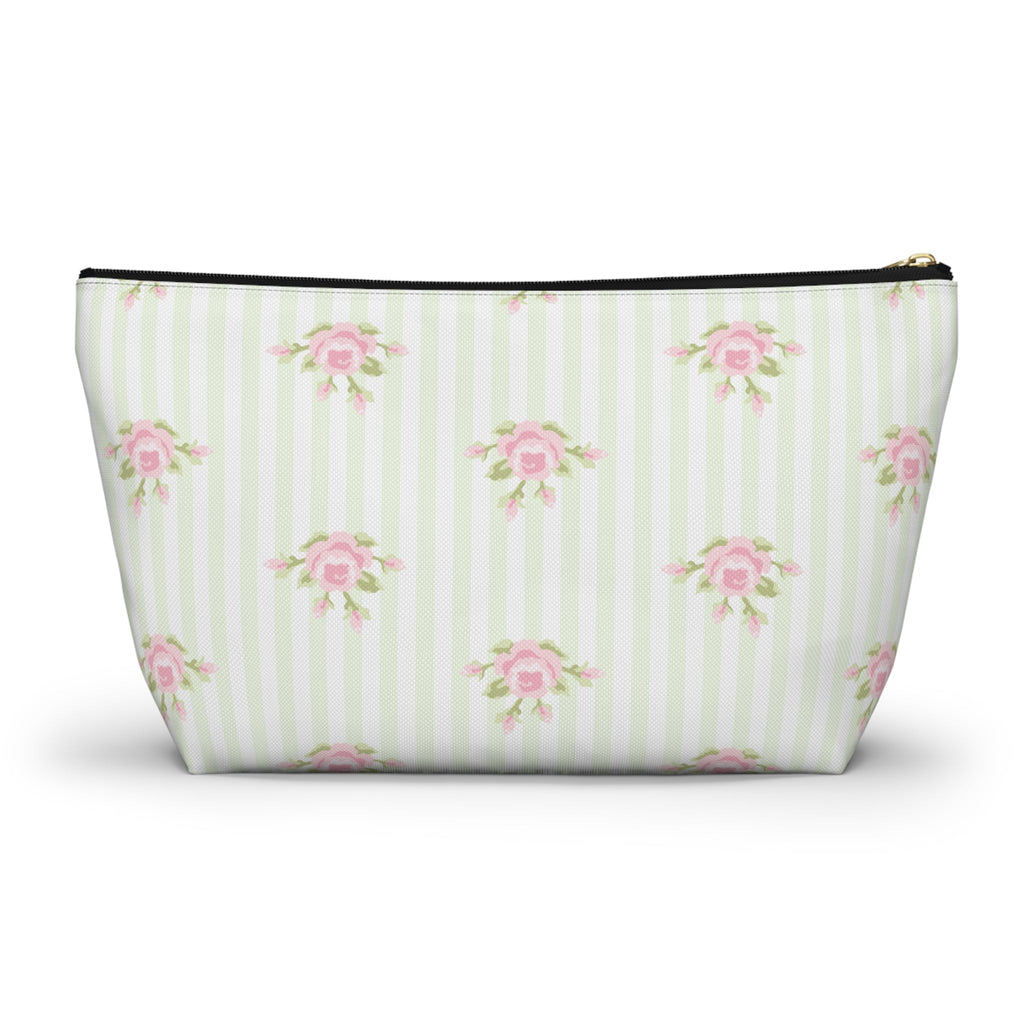 Floral Accessory Pouch | Stylish Makeup Bag, Travel Organizer, Gift for Her, Small Toiletry Kit, Floral Patterned Pouch