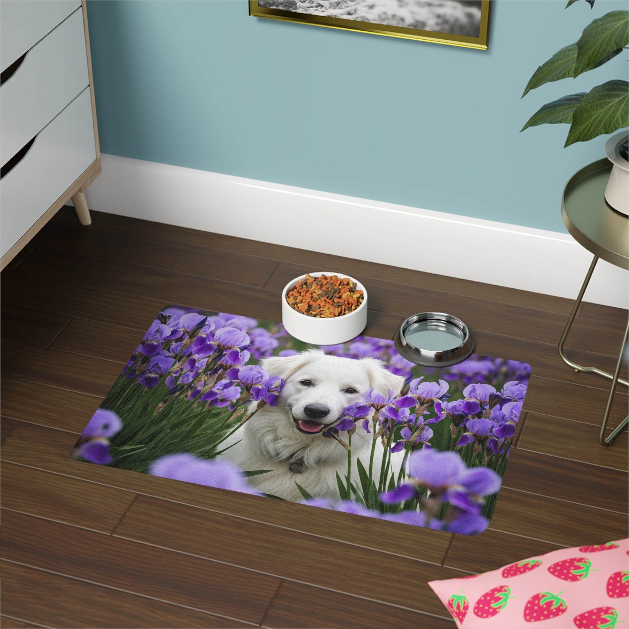 Non-Slip Pet Food Mat – Waterproof Feeding Mat for Dogs
