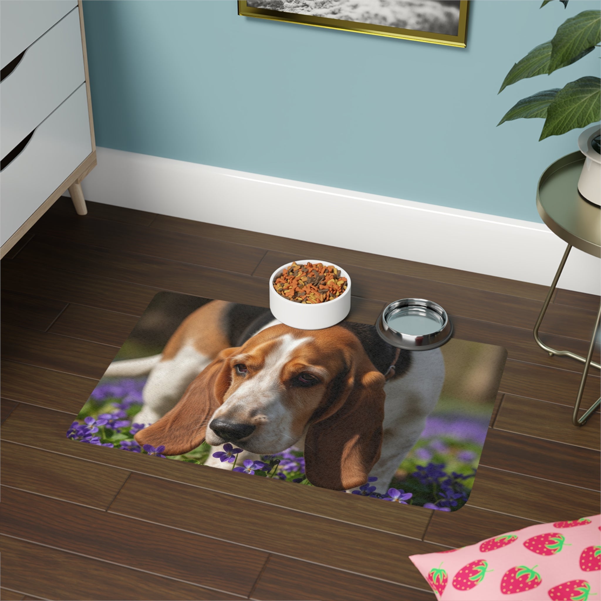 Non-Slip Pet Food Mat – Waterproof Feeding Mat for Dogs