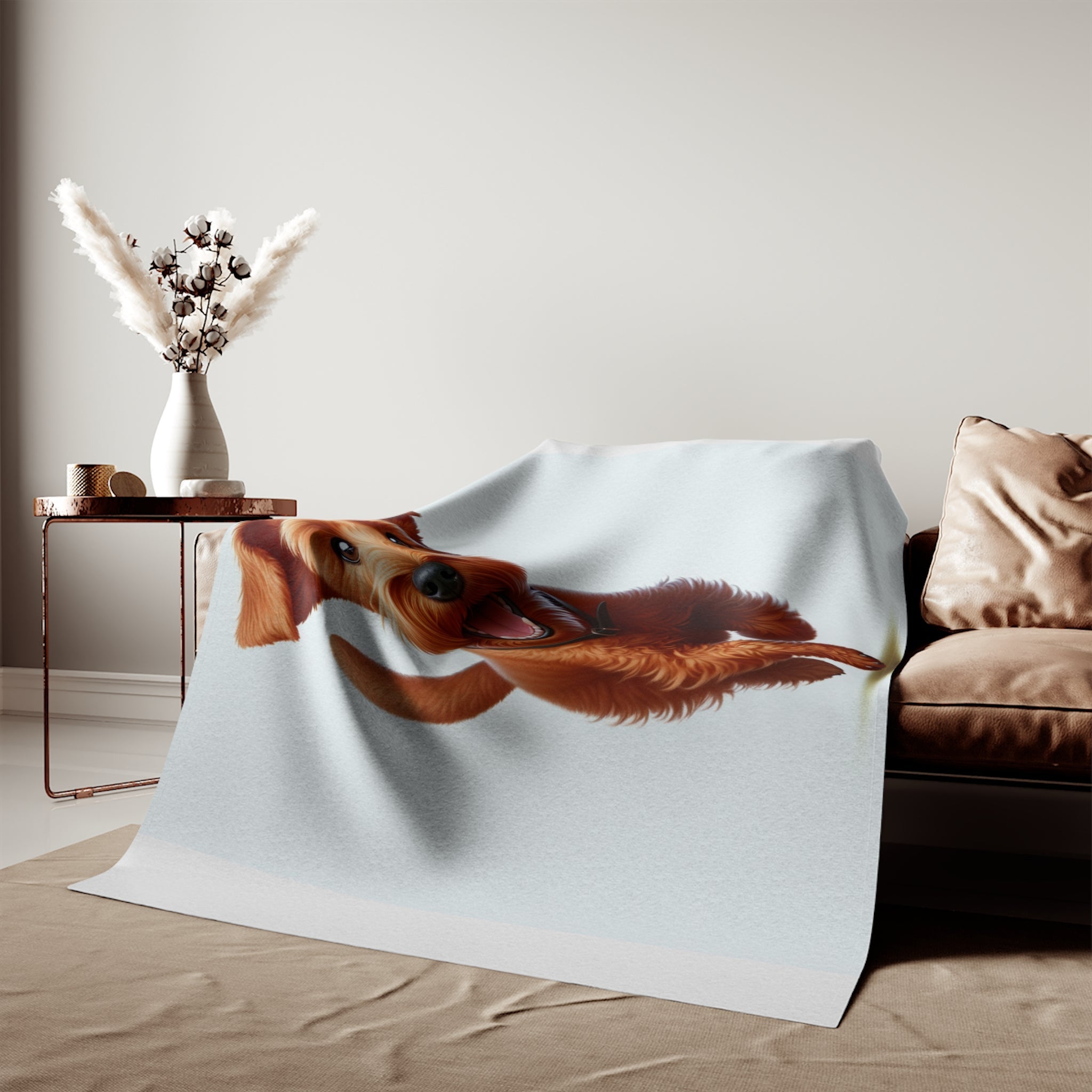 Sweatshirt Blanket – Plush Fleece Throw, 2 Size Options