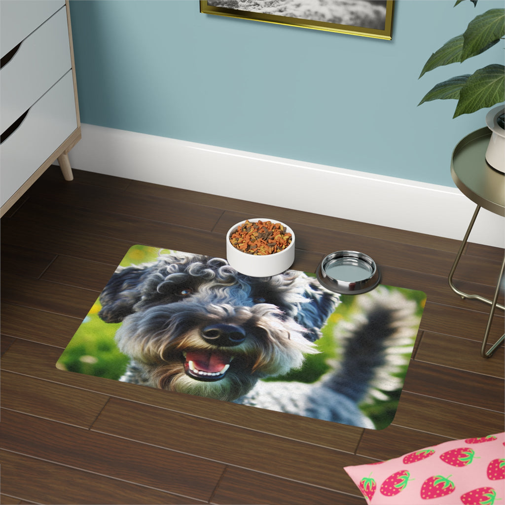 Non-Slip Pet Food Mat – Waterproof Feeding Mat for Dogs