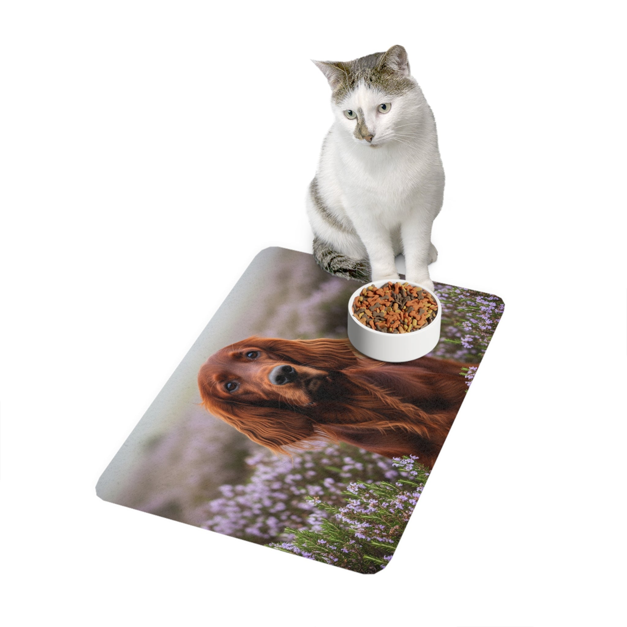 Non-Slip Pet Food Mat – Waterproof Feeding Mat for Dogs