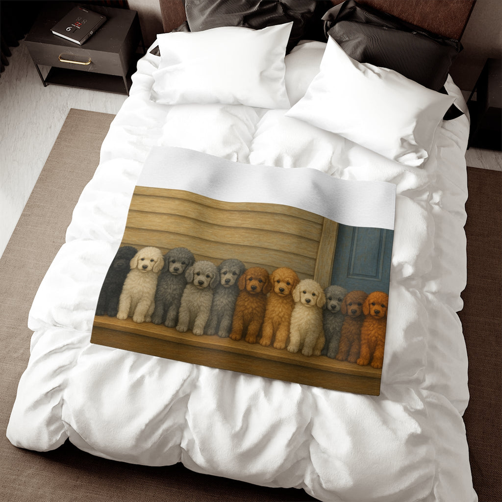 Sweatshirt Blanket – Plush Fleece Throw, 2 Size Options