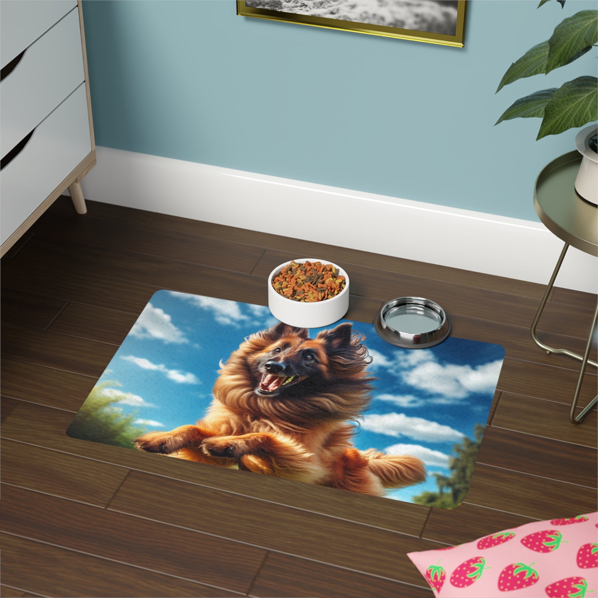 Non-Slip Pet Food Mat – Waterproof Feeding Mat for Dogs