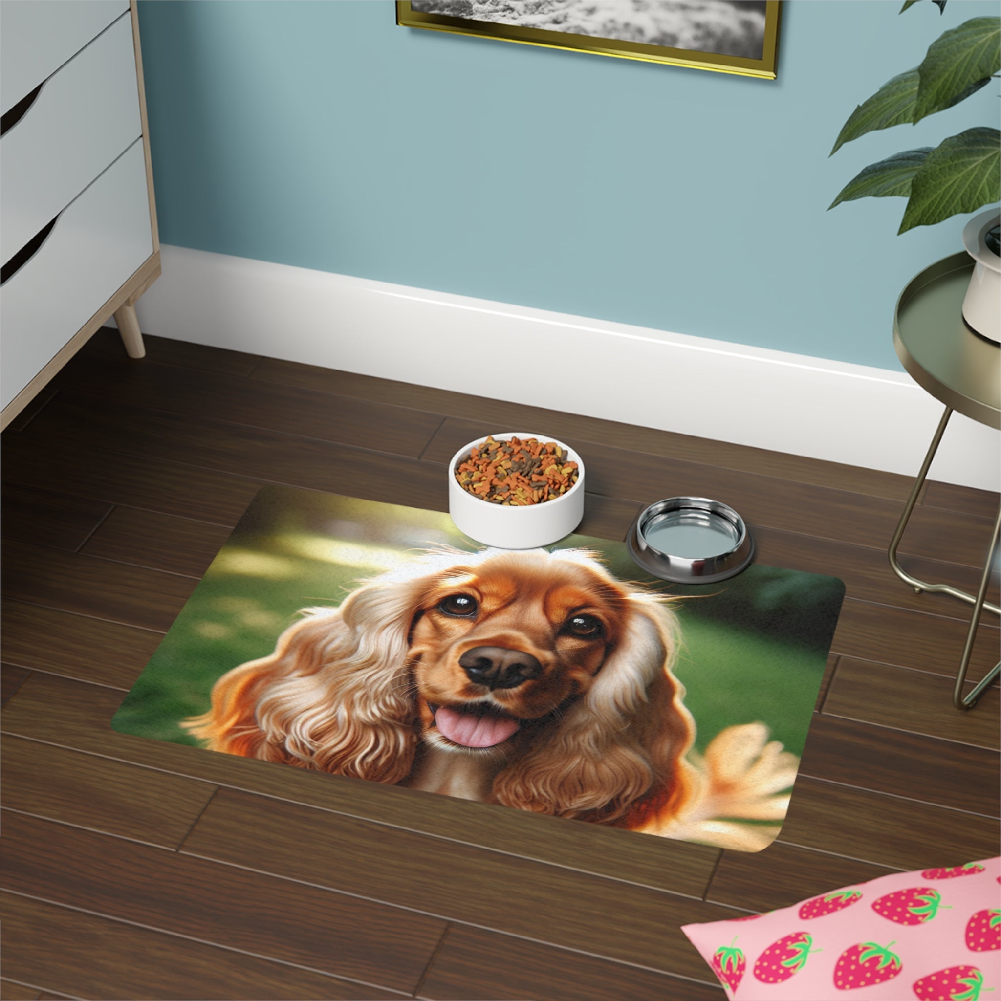 Non-Slip Pet Food Mat – Waterproof Feeding Mat for Dogs