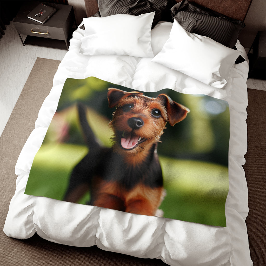 Sweatshirt Blanket – Plush Fleece Throw, 2 Size Options
