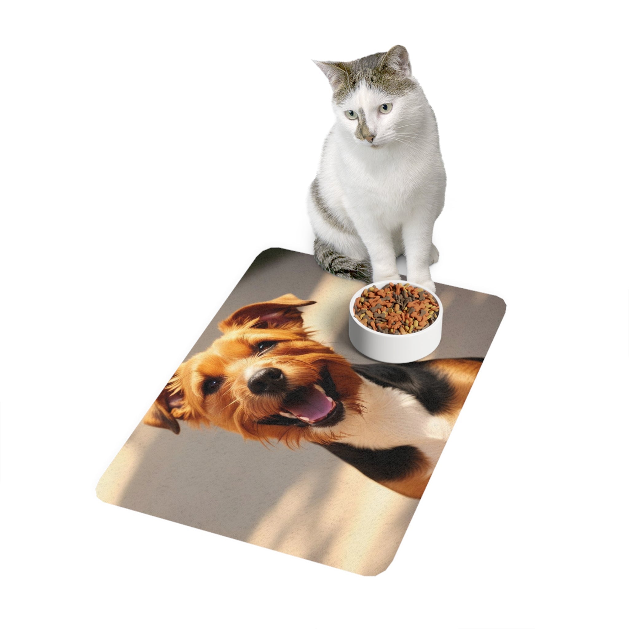 Non-Slip Pet Food Mat – Waterproof Feeding Mat for Dogs