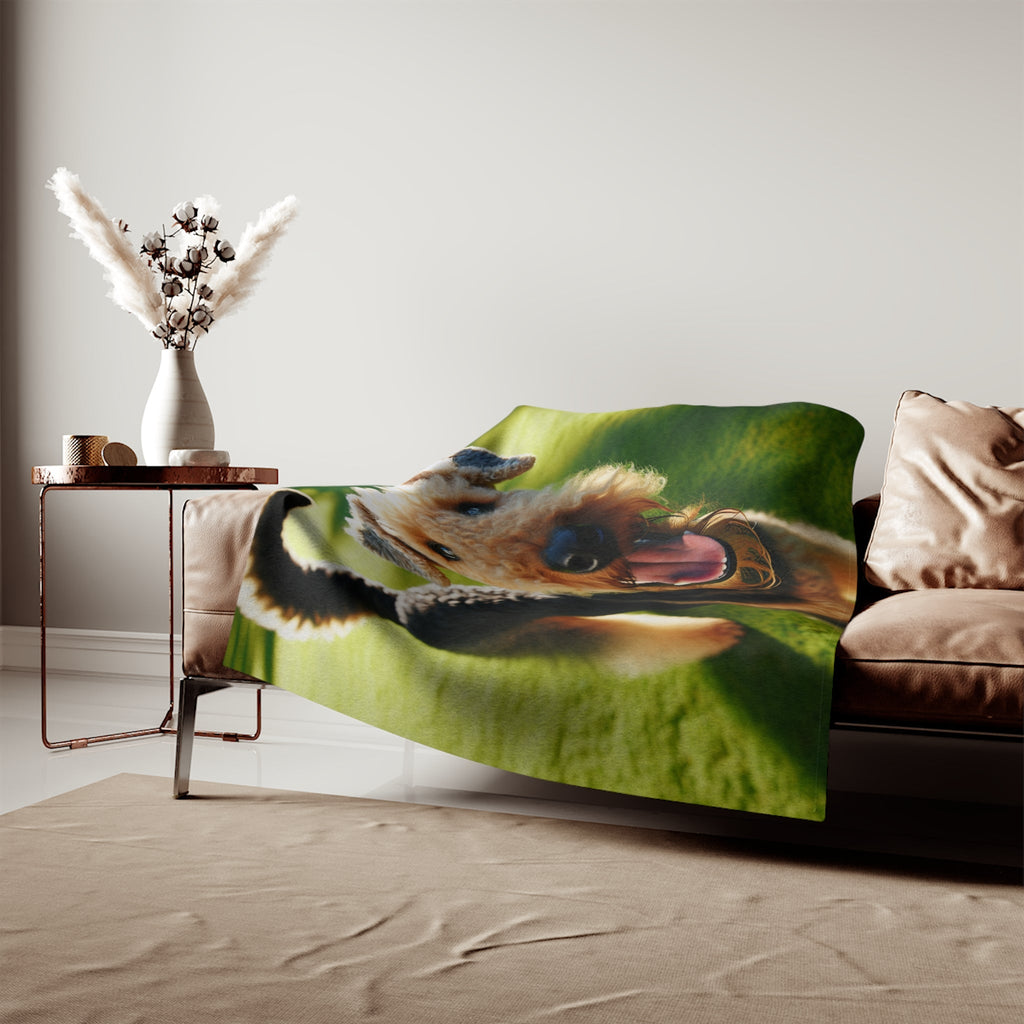 Sweatshirt Blanket – Plush Fleece Throw, 2 Size Options