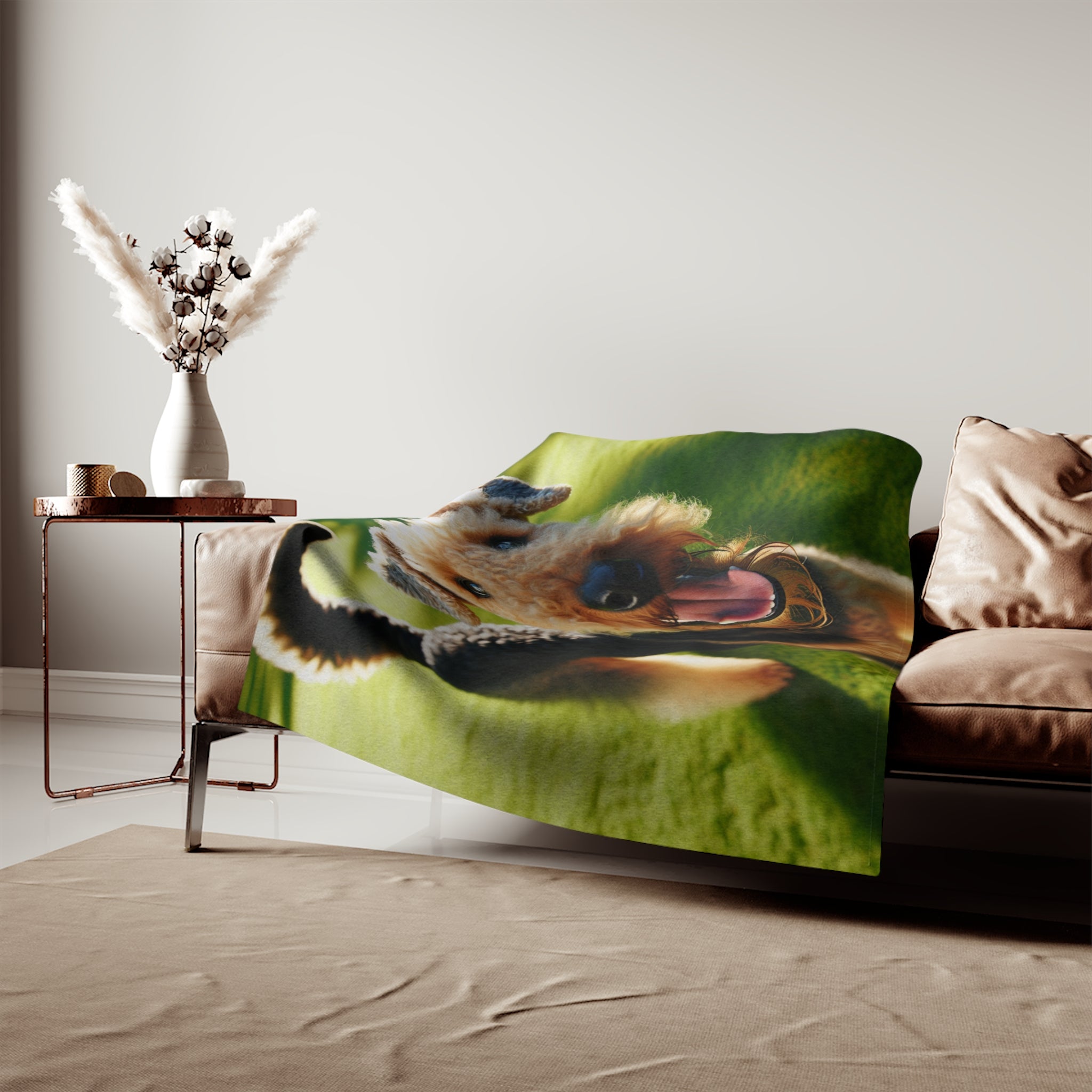 Sweatshirt Blanket – Plush Fleece Throw, 2 Size Options