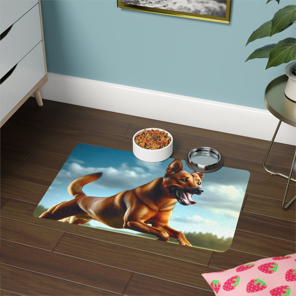 Non-Slip Pet Food Mat – Waterproof Feeding Mat for Dogs