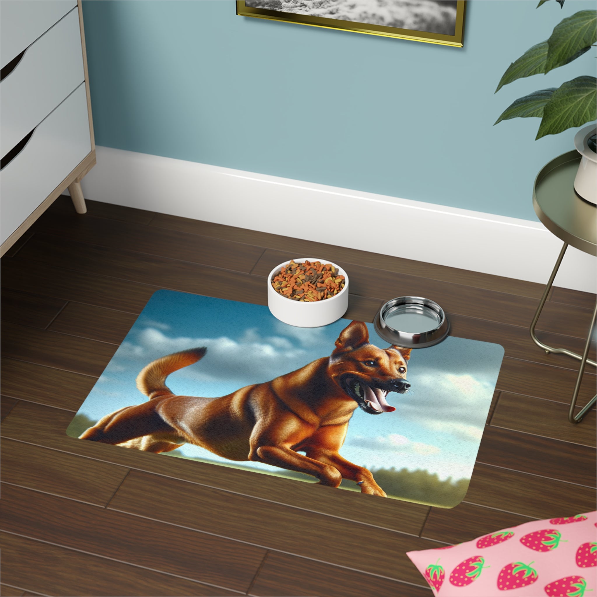Non-Slip Pet Food Mat – Waterproof Feeding Mat for Dogs