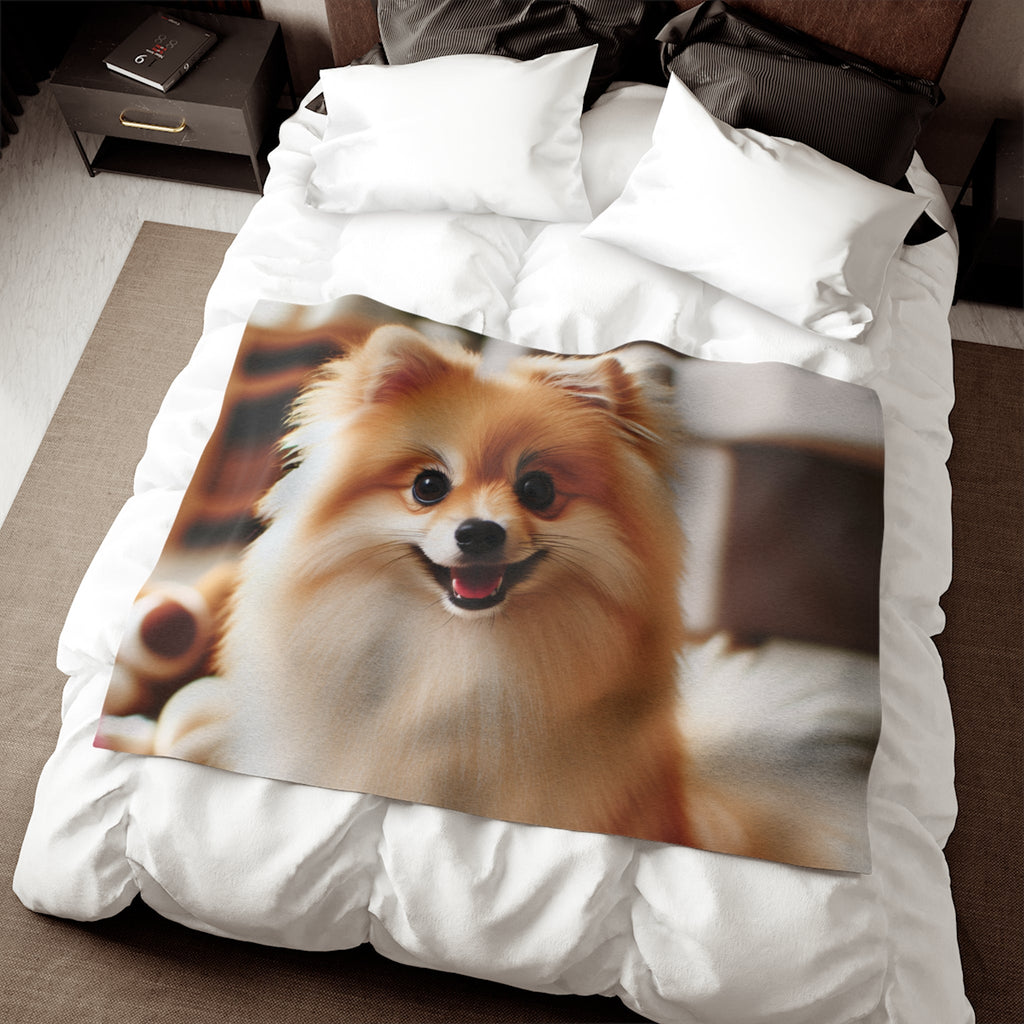 Sweatshirt Blanket – Plush Fleece Throw, 2 Size Options
