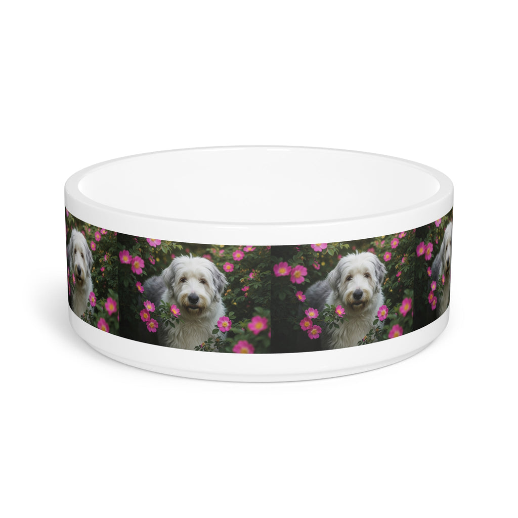 Ceramic Pet Bowl – 16 oz Dog Feeding Bowl