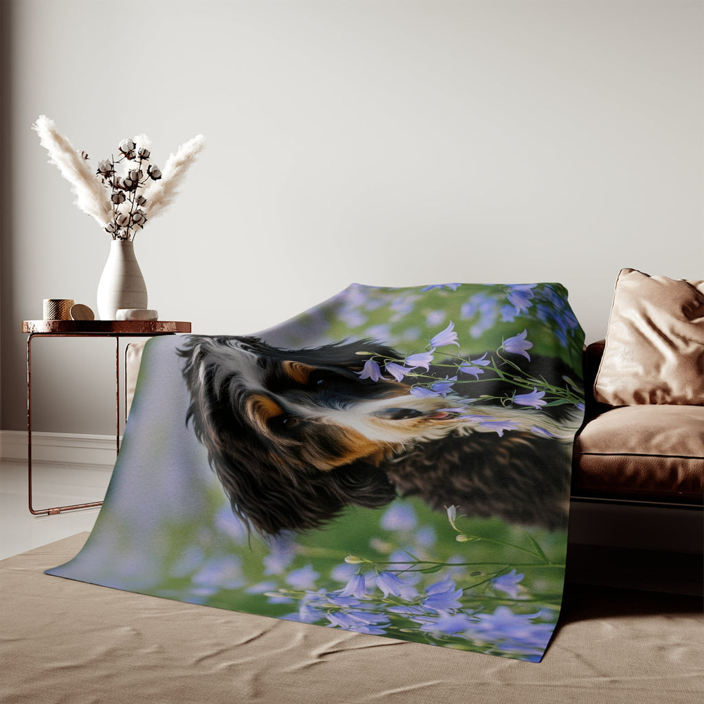 Sweatshirt Blanket – Plush Fleece Throw, 2 Size Options