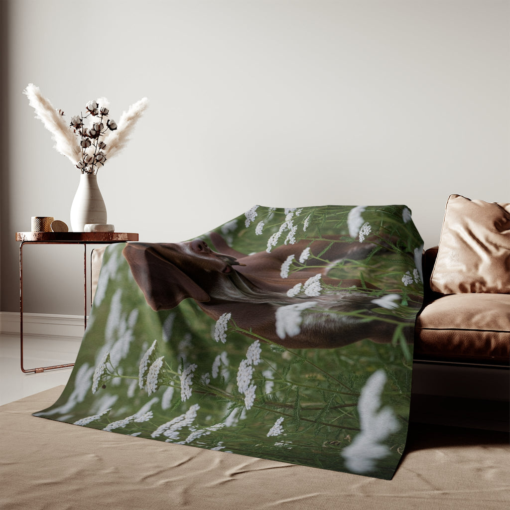 Sweatshirt Blanket – Plush Fleece Throw, 2 Size Options