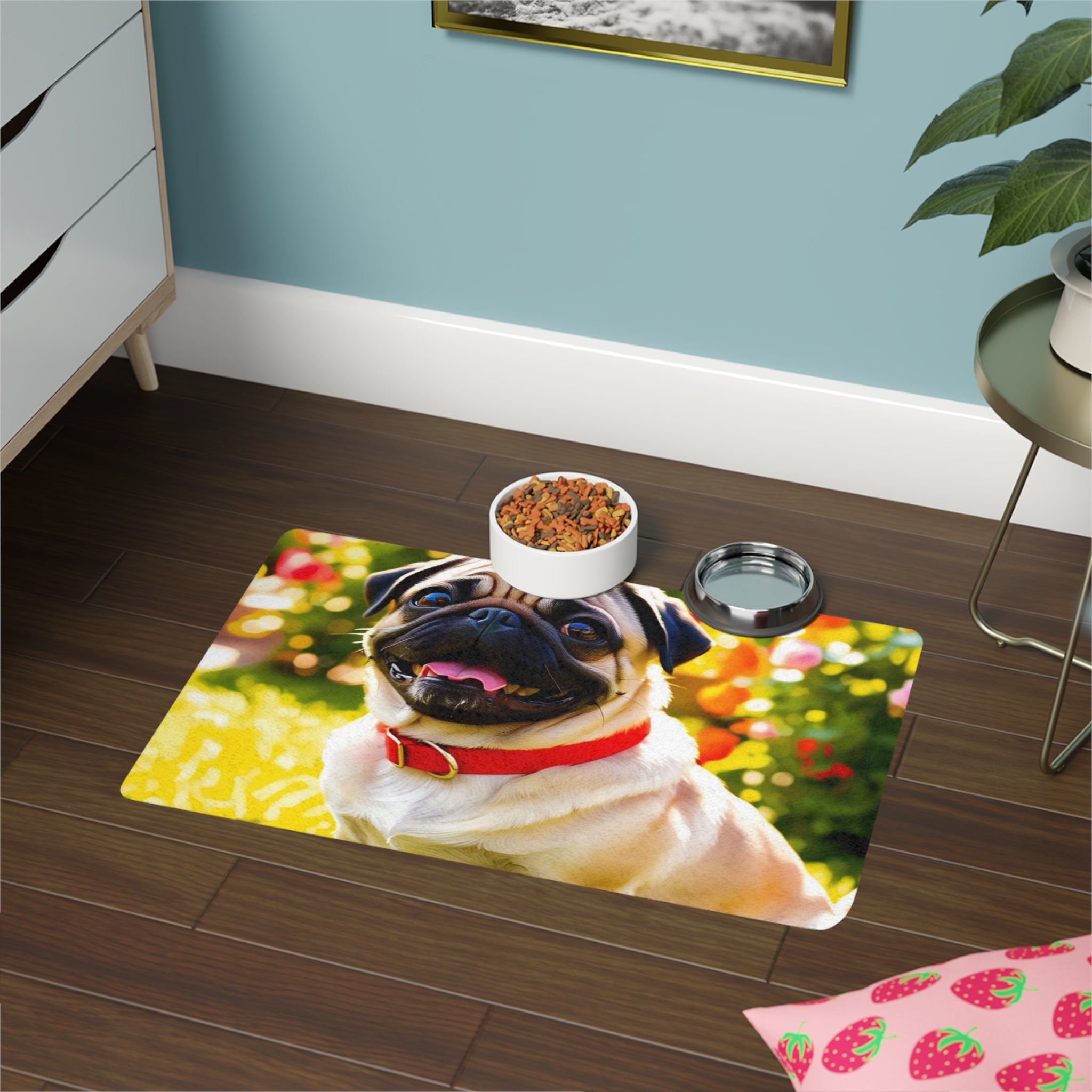 Non-Slip Pet Food Mat – Waterproof Feeding Mat for Dogs