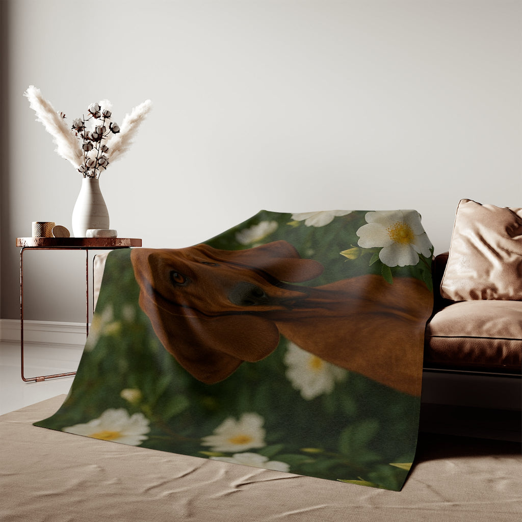 Sweatshirt Blanket – Plush Fleece Throw, 2 Size Options