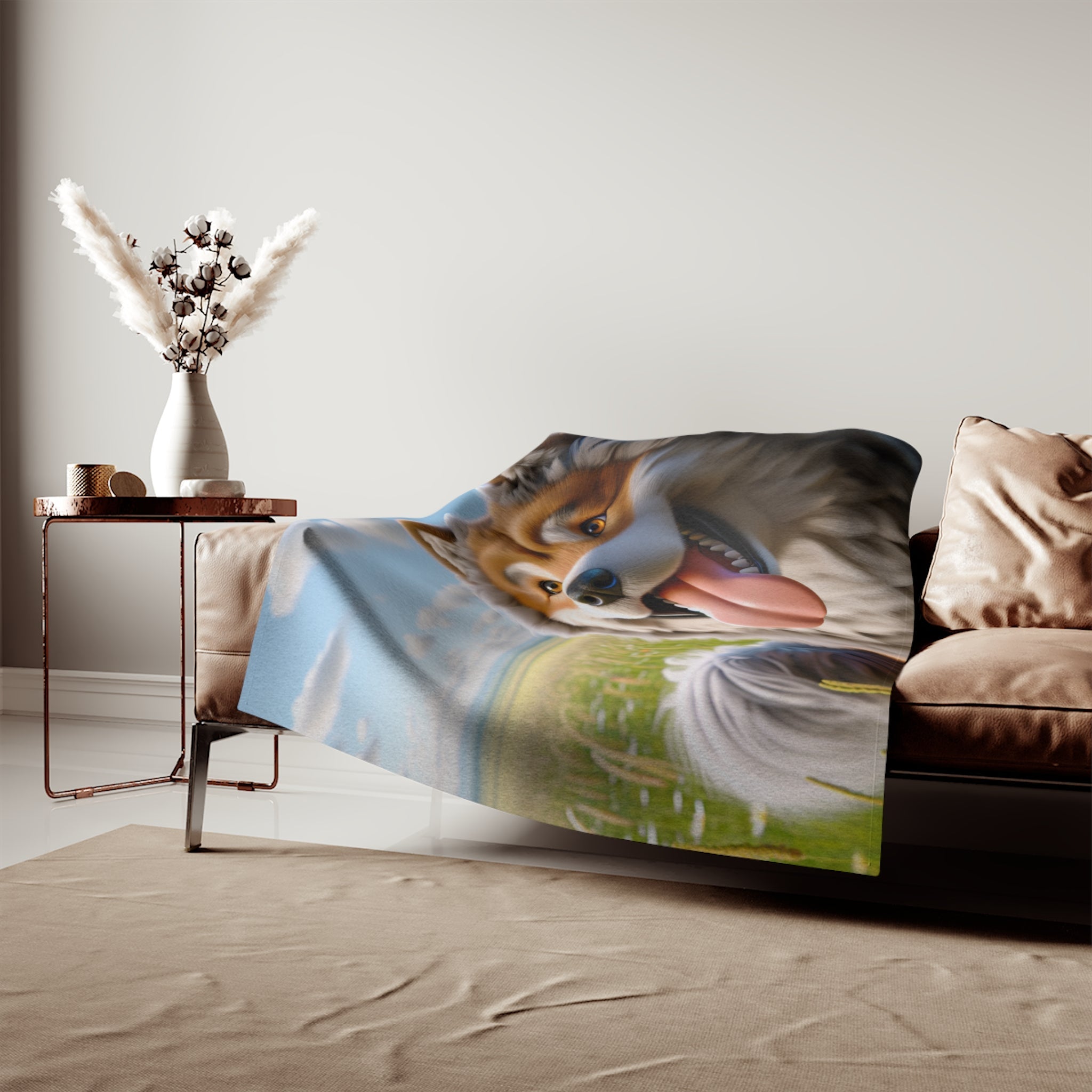 Sweatshirt Blanket – Plush Fleece Throw, 2 Size Options