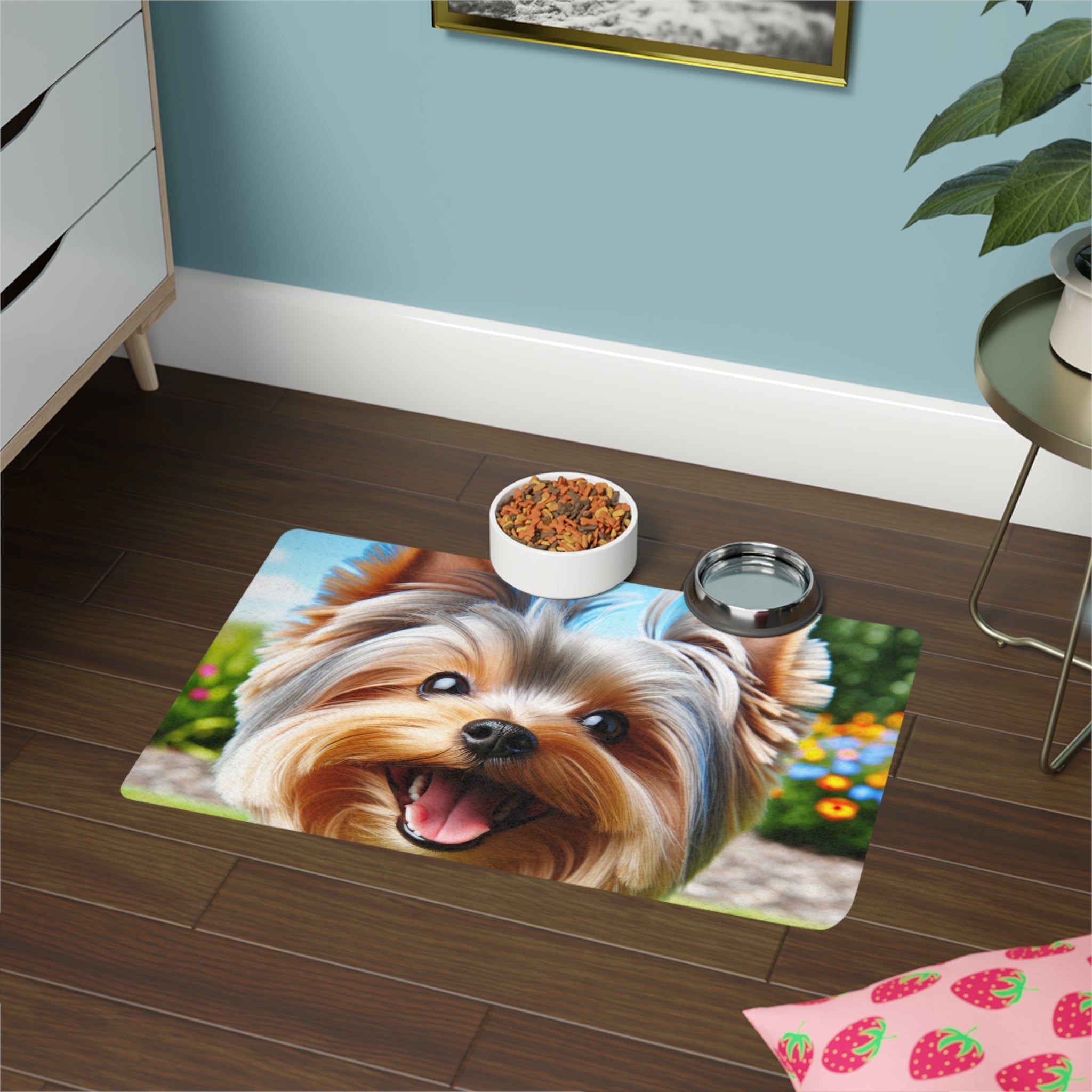 Non-Slip Pet Food Mat – Waterproof Feeding Mat for Dogs