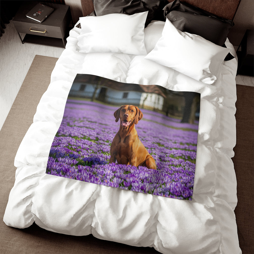 Sweatshirt Blanket – Plush Fleece Throw, 2 Size Options