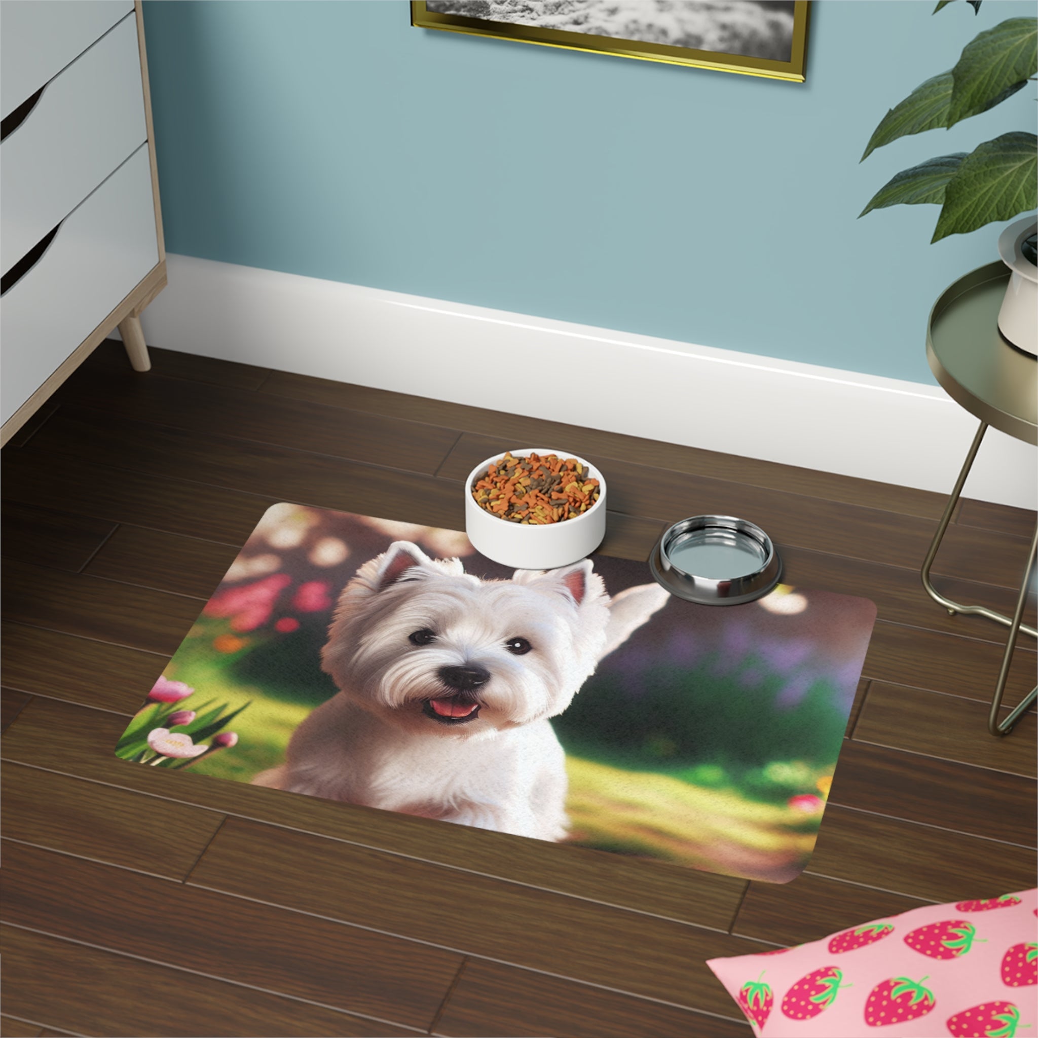 Non-Slip Pet Food Mat – Waterproof Feeding Mat for Dogs