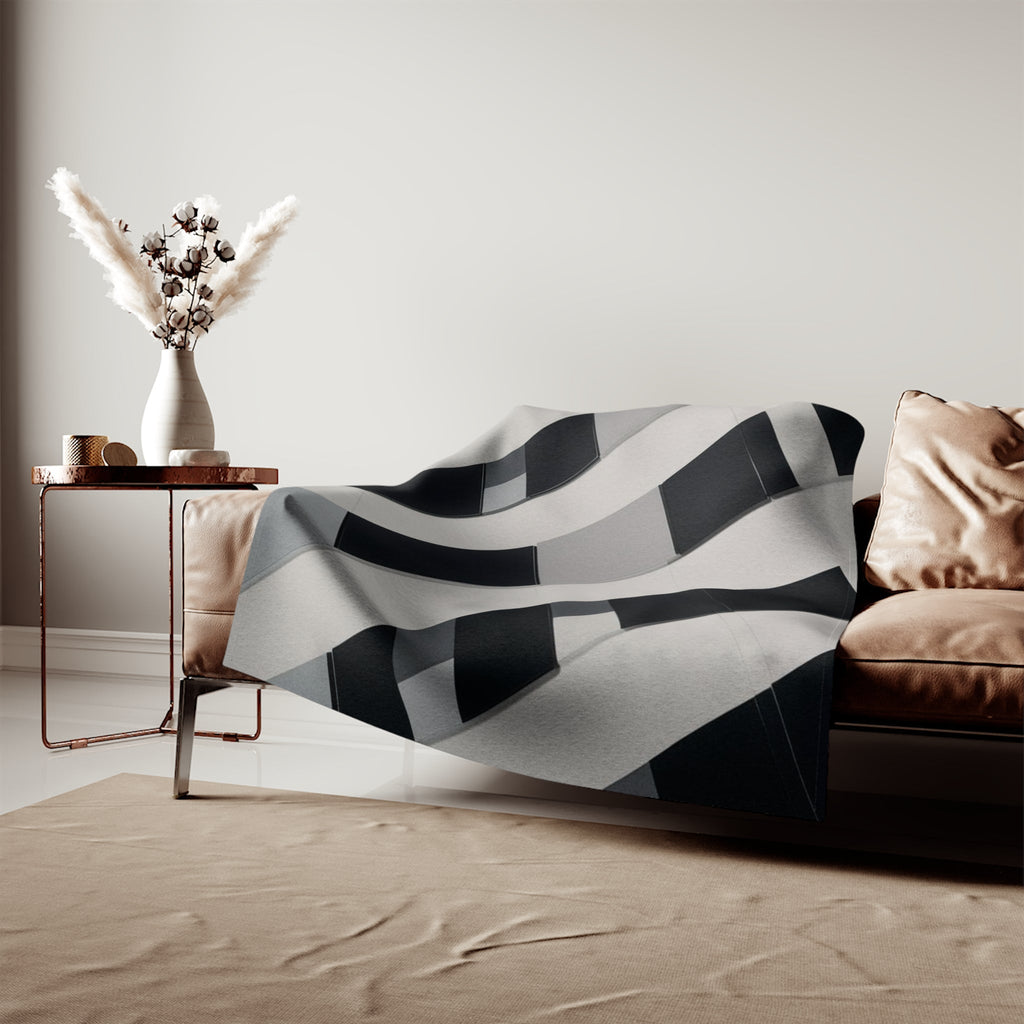 Sweatshirt Blanket – Plush Fleece Throw, 2 Size Options