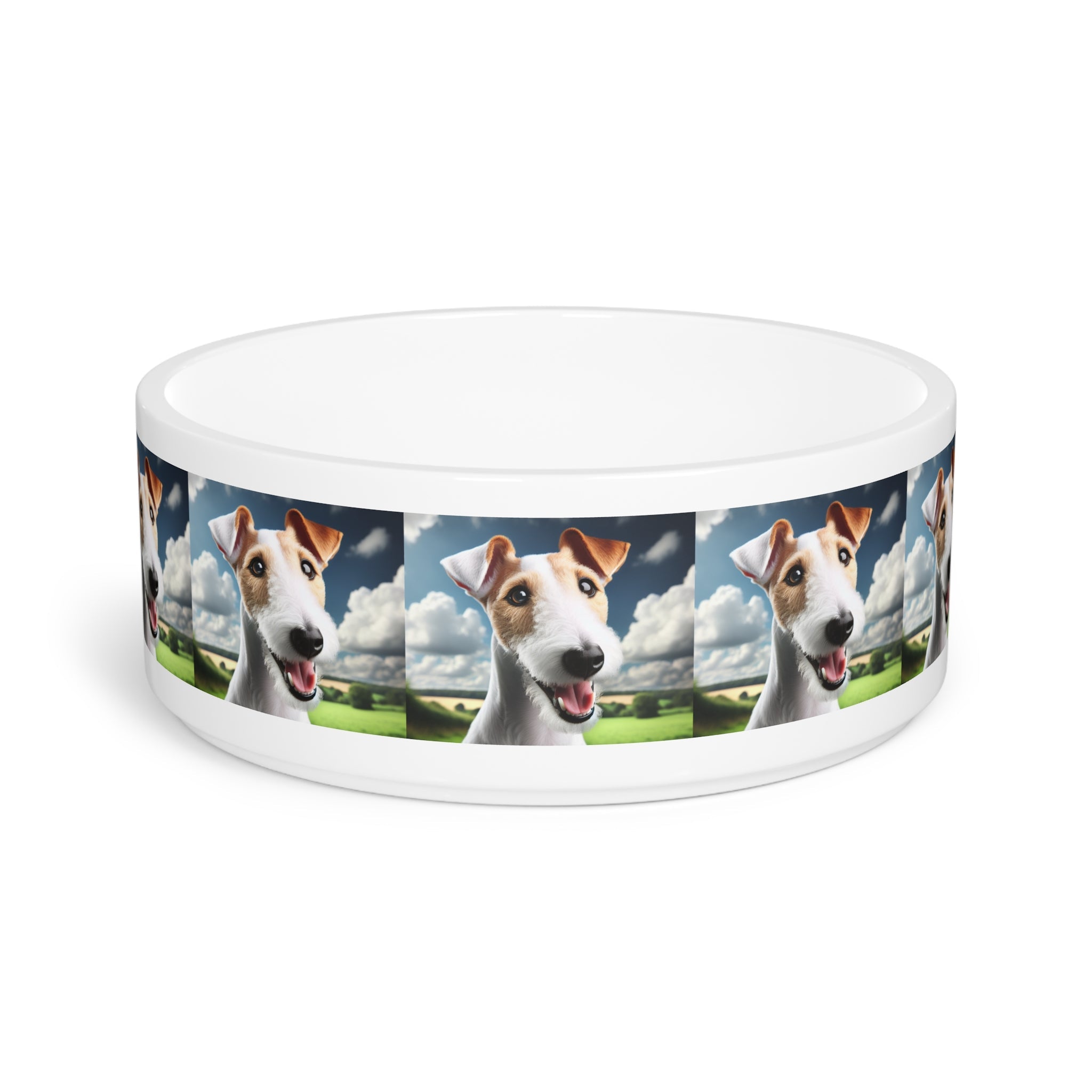 Ceramic Pet Bowl – 16 oz Dog Feeding Bowl