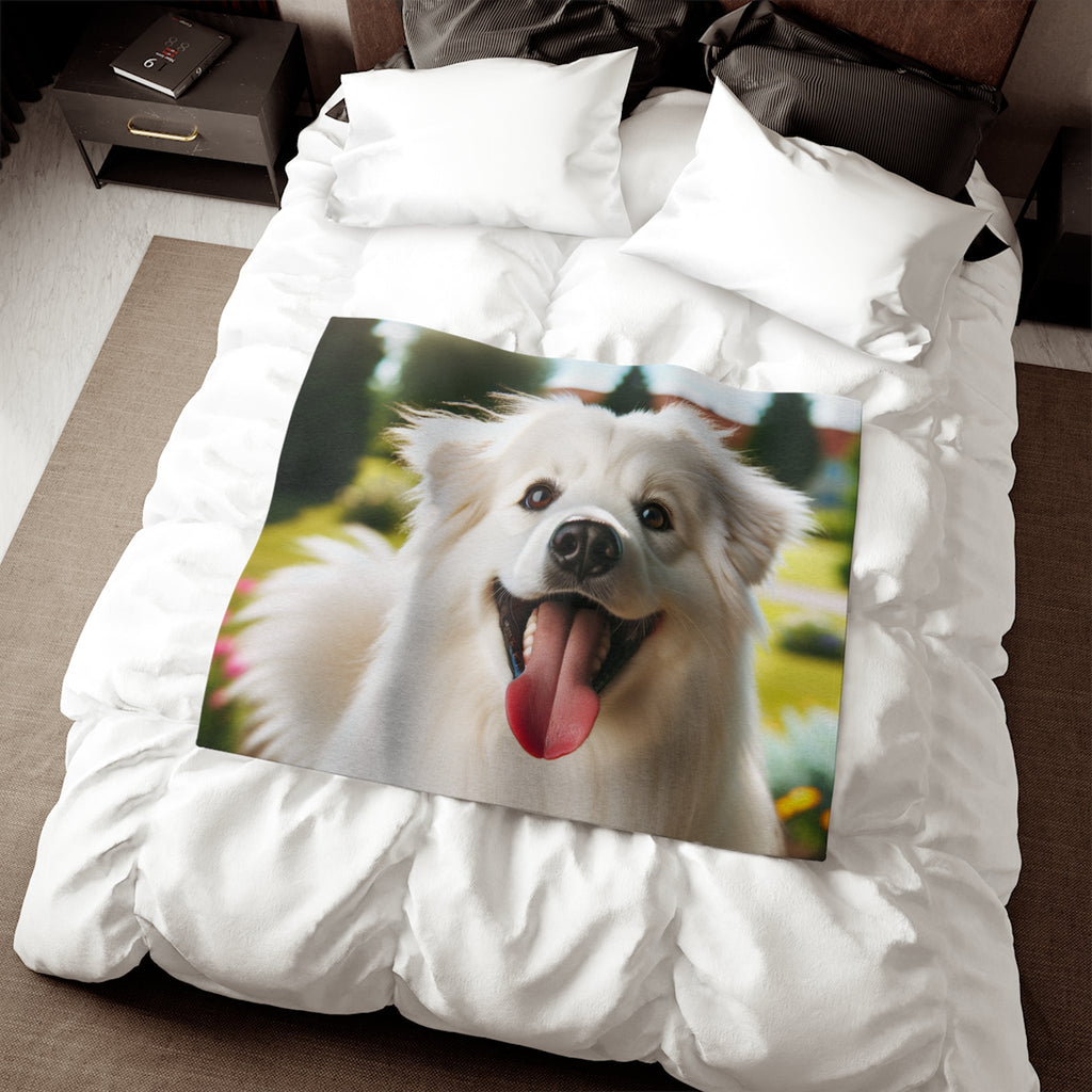 Sweatshirt Blanket – Plush Fleece Throw, 2 Size Options