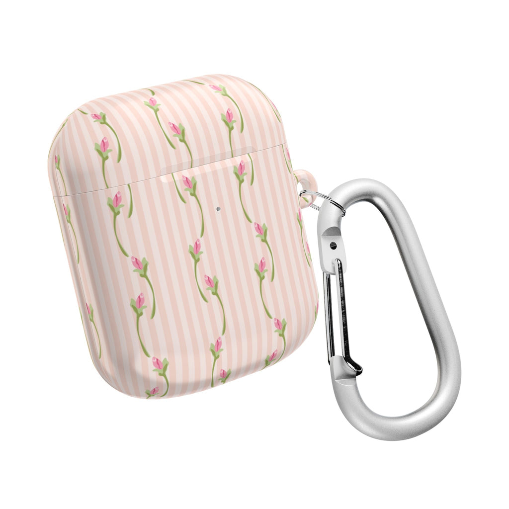 Customizable: Chic Floral AirPod Cases, Cute Earbud Covers, Gift for Music Lovers, Trendy Tech Accessories, Mother's Day Gift, Spring Style