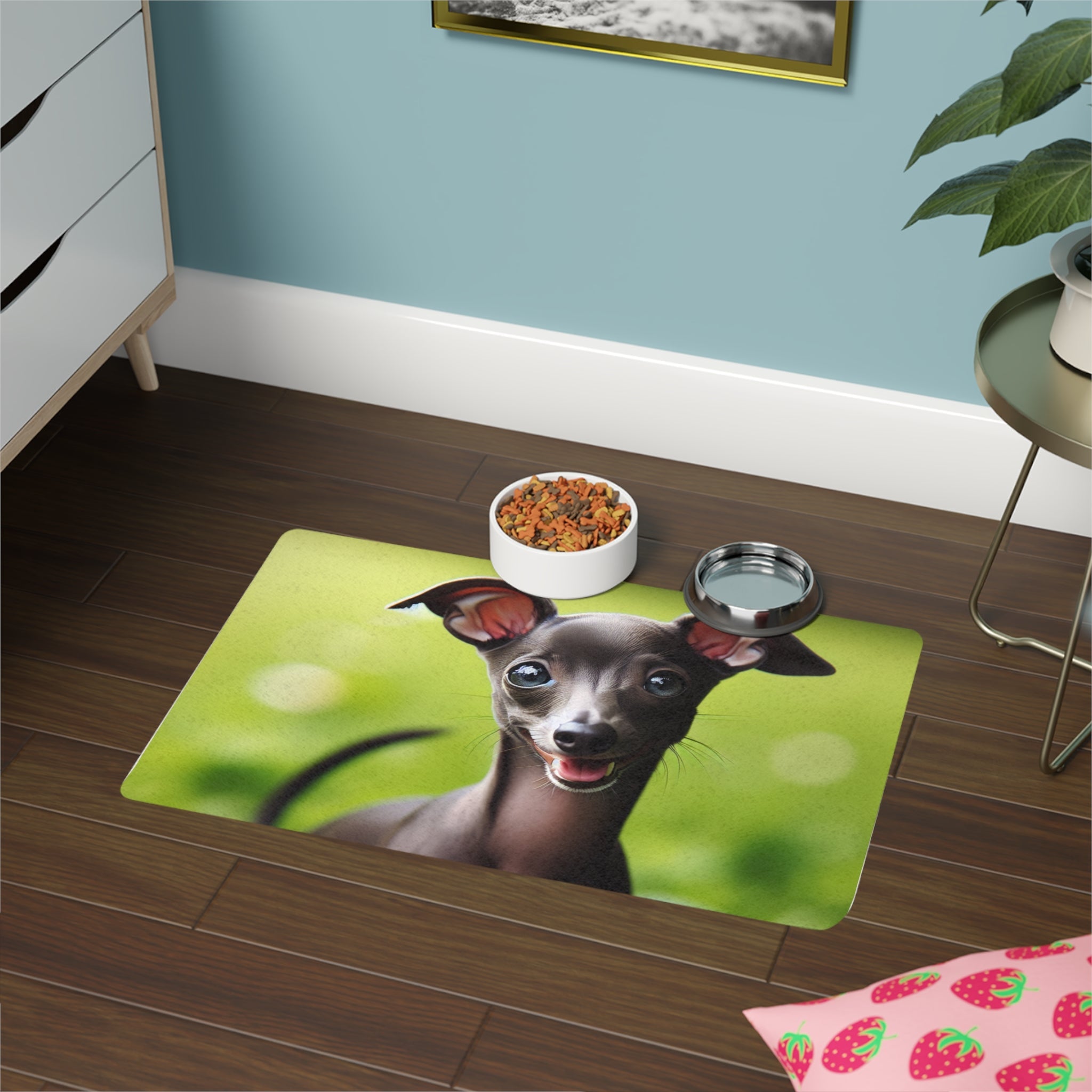 Non-Slip Pet Food Mat – Waterproof Feeding Mat for Dogs