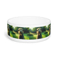 Ceramic Pet Bowl – 16 oz Dog Feeding Bowl