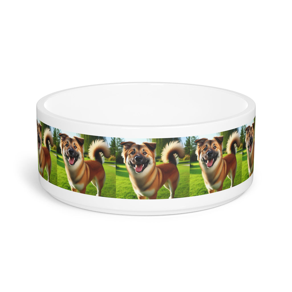 Ceramic Pet Bowl – 16 oz Dog Feeding Bowl