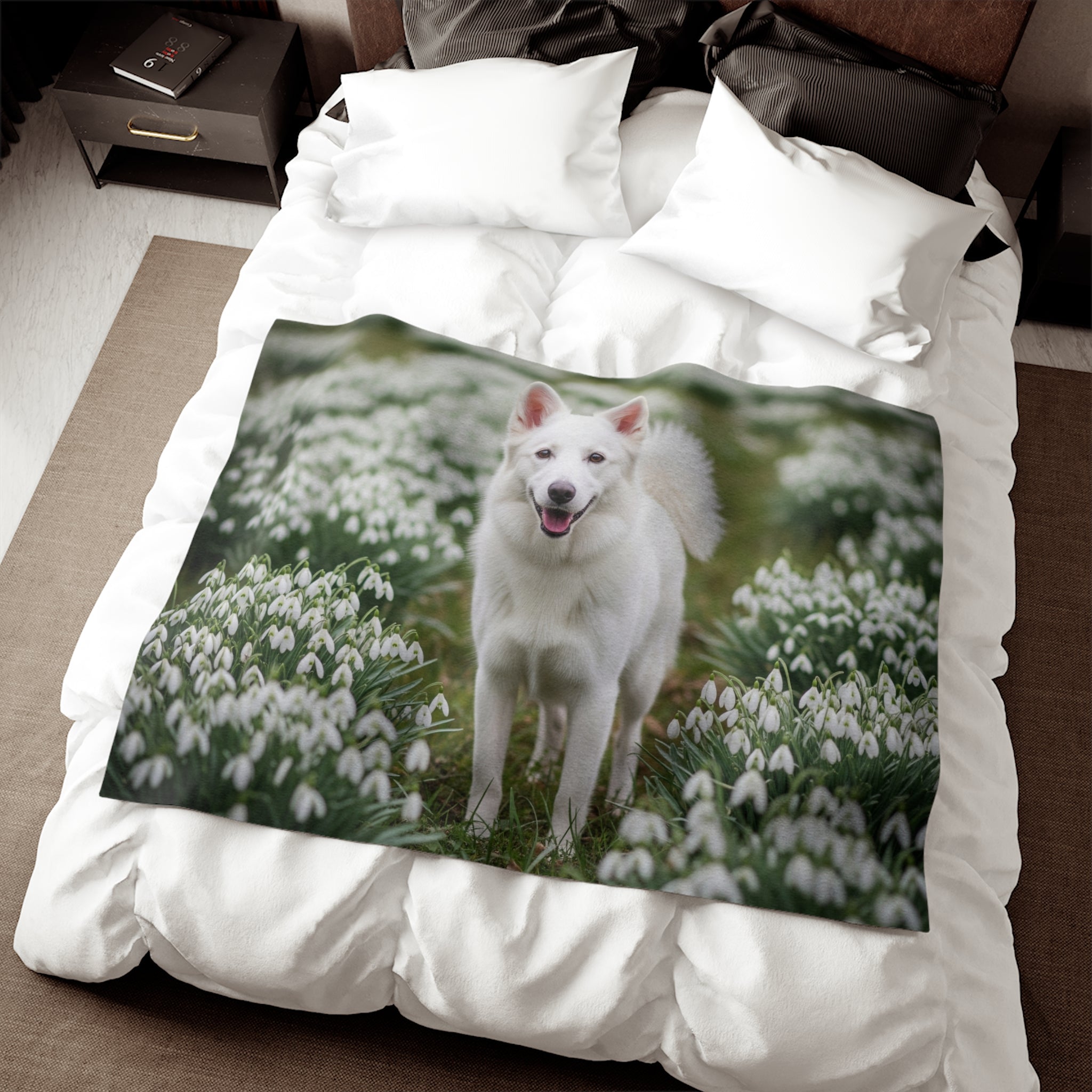 Sweatshirt Blanket – Plush Fleece Throw, 2 Size Options