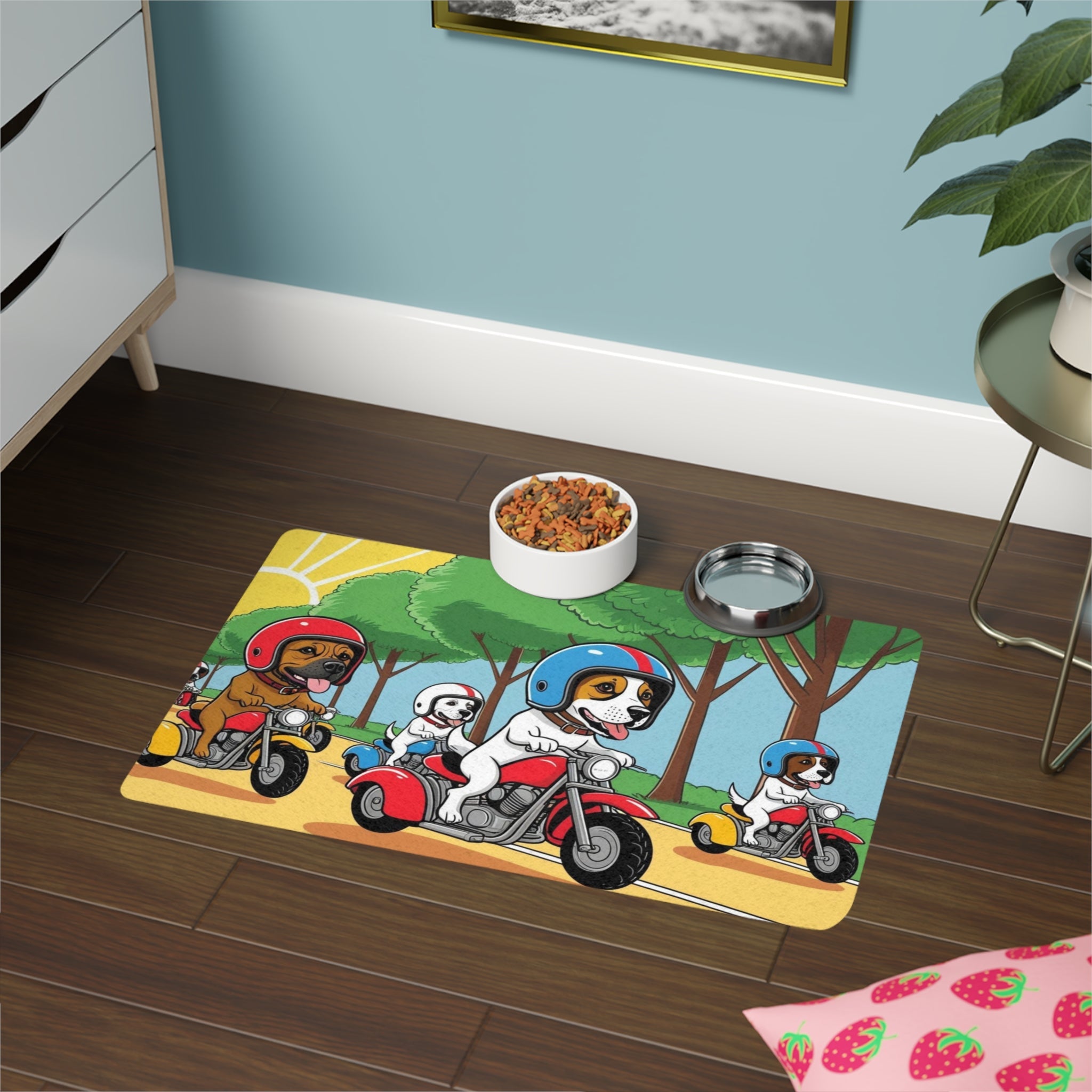 Non-Slip Pet Food Mat – Waterproof Feeding Mat for Dogs