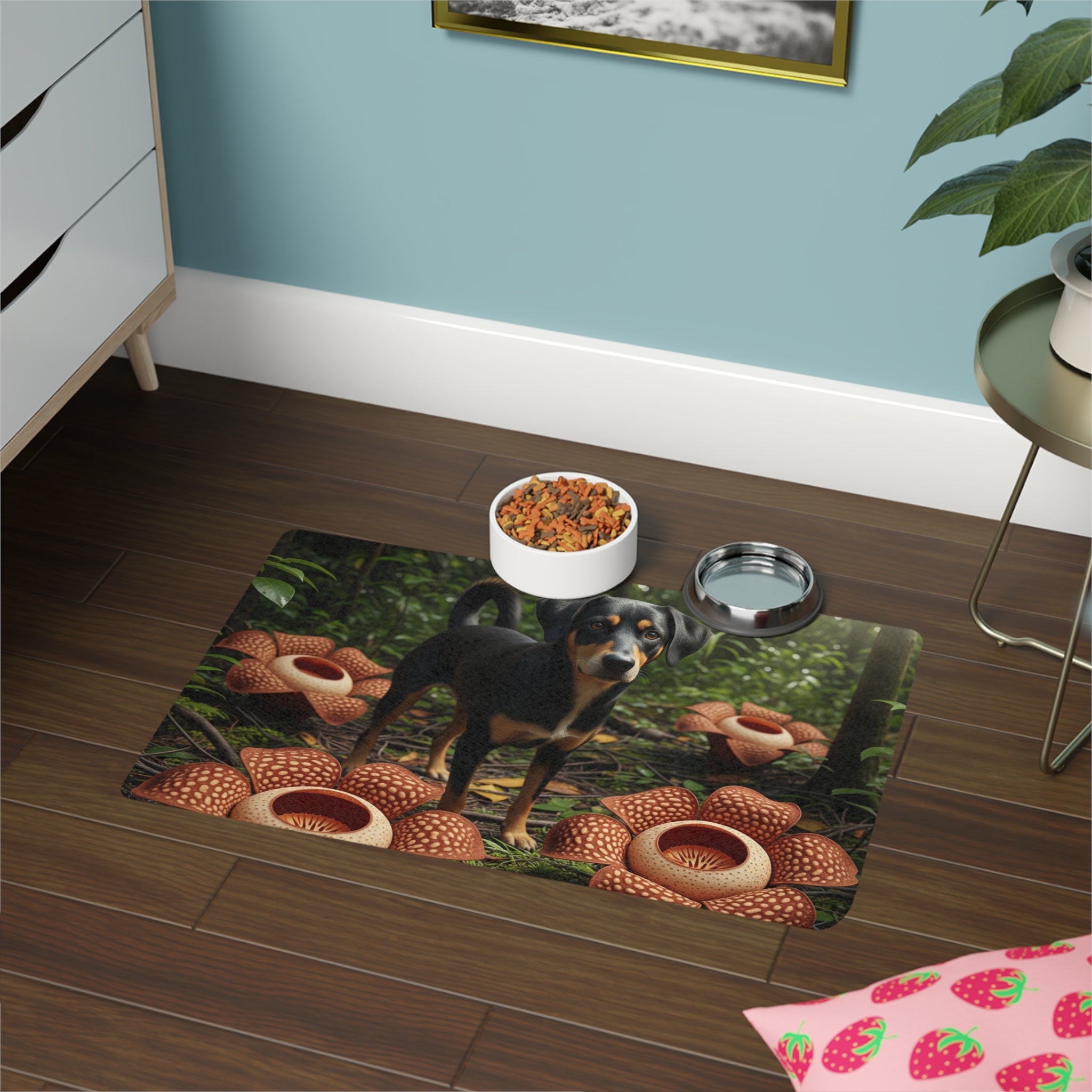 Non-Slip Pet Food Mat – Waterproof Feeding Mat for Dogs