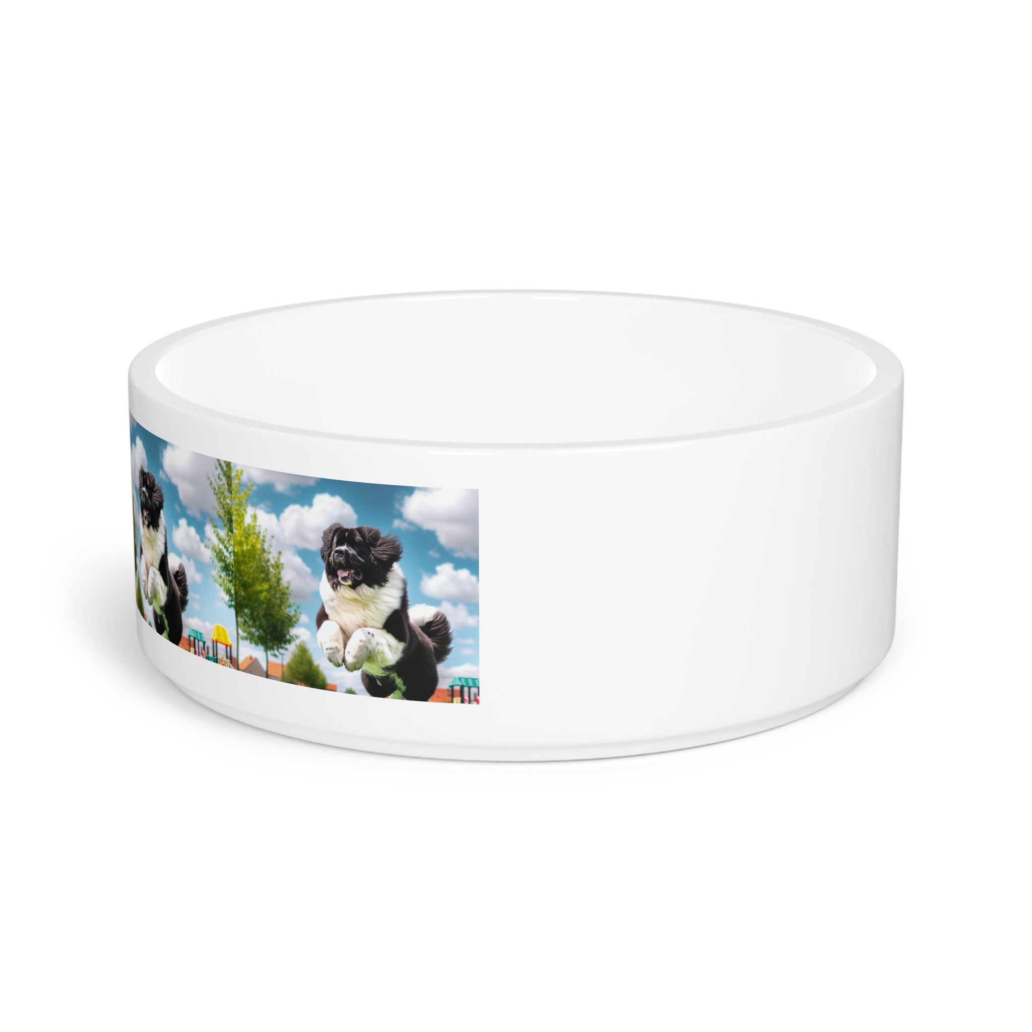 Ceramic Pet Bowl – 16 oz Dog Feeding Bowl