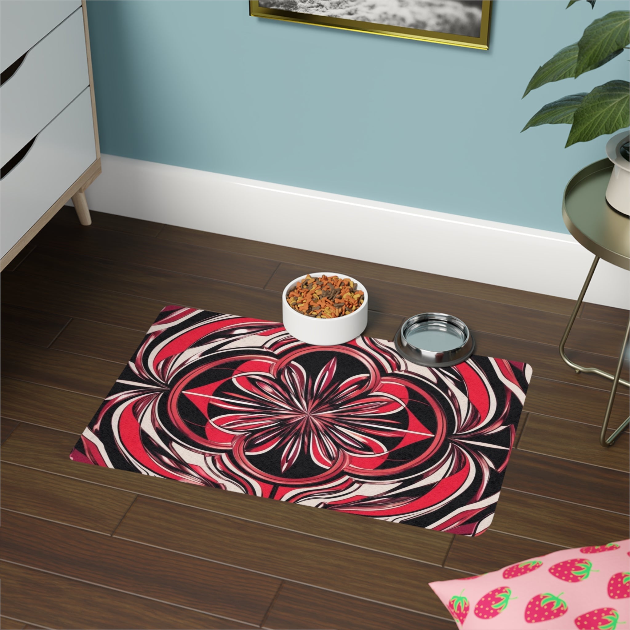 Non-Slip Pet Food Mat – Waterproof Feeding Mat for Dogs