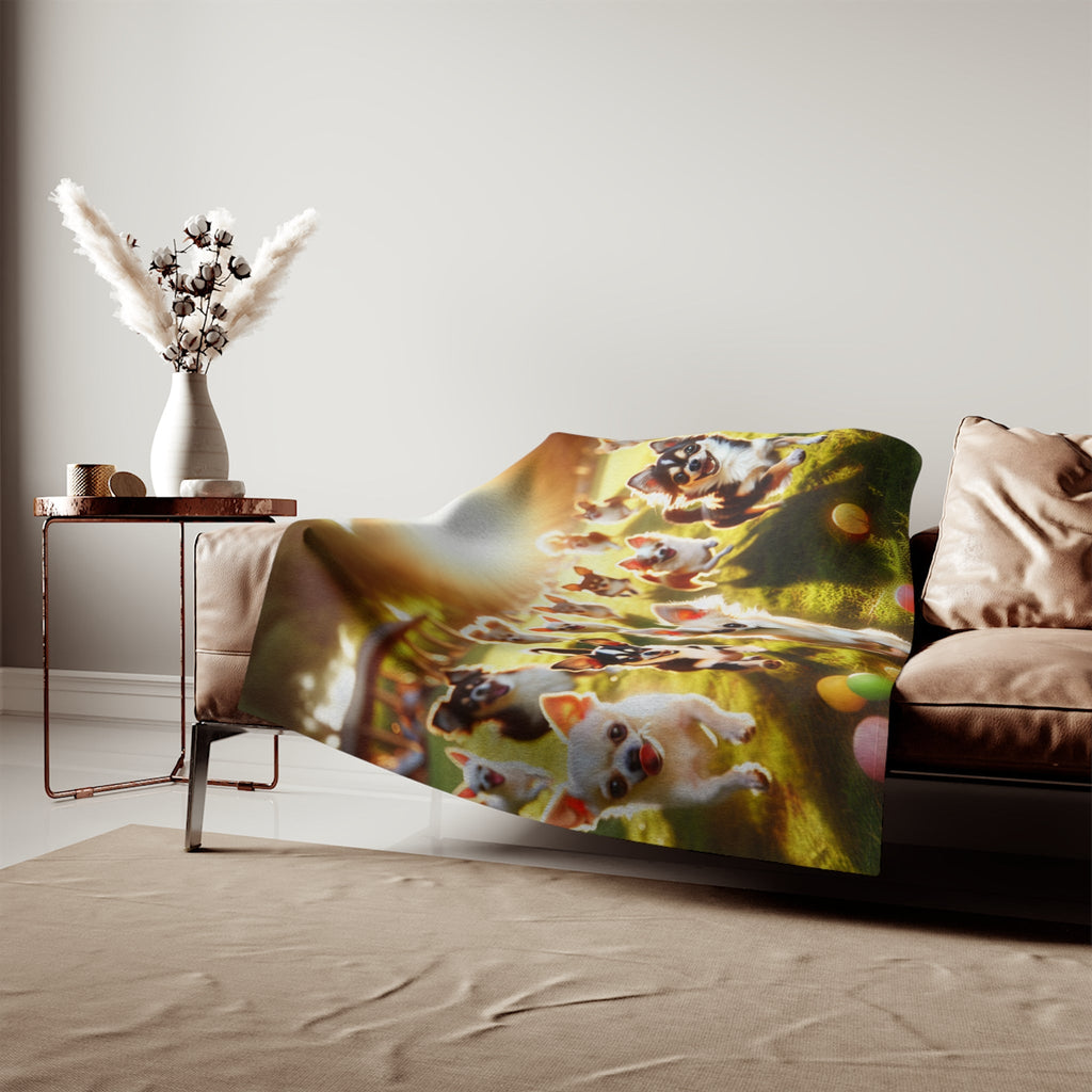 Sweatshirt Blanket – Plush Fleece Throw, 2 Size Options