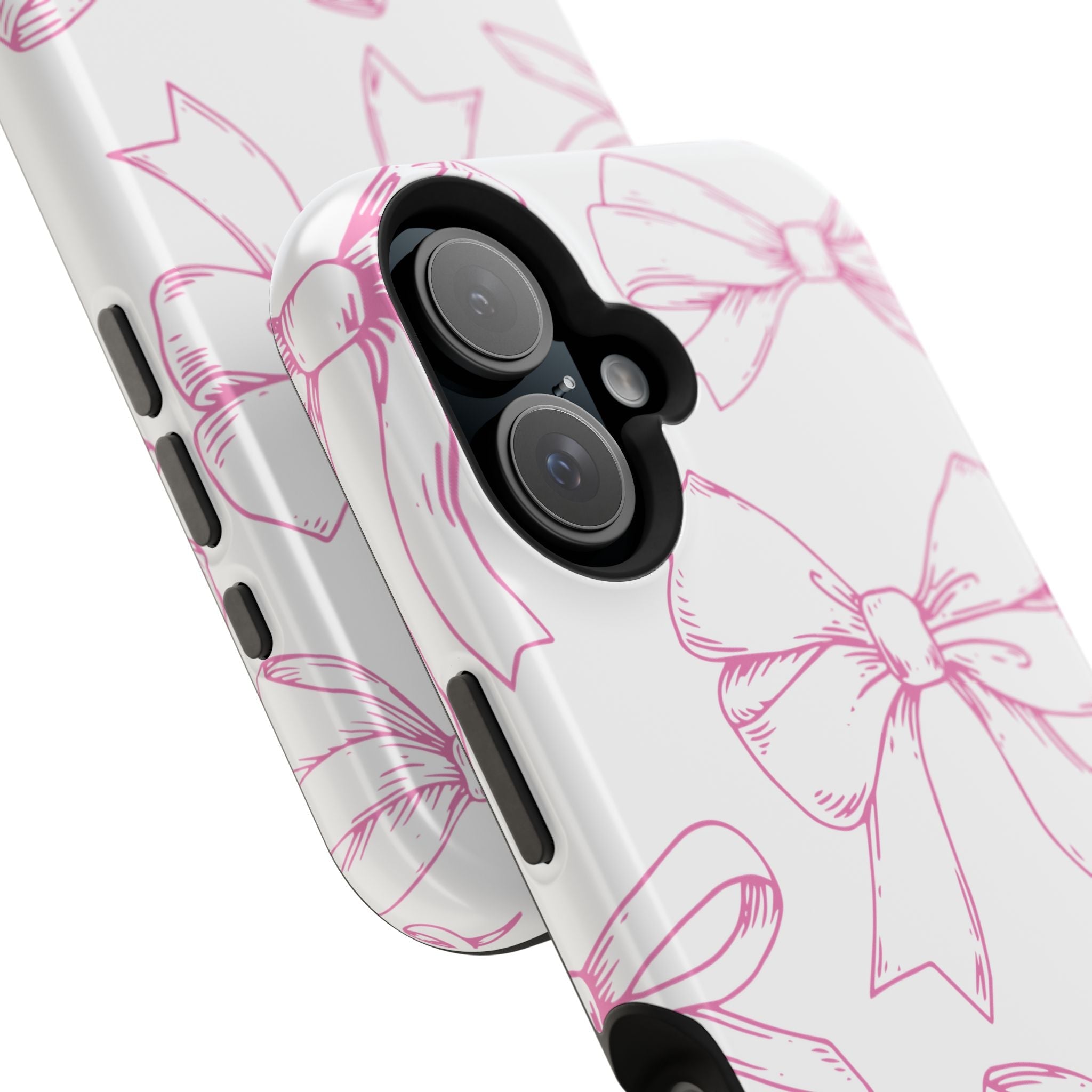 Customizable: Cute Bow Pattern Phone Case