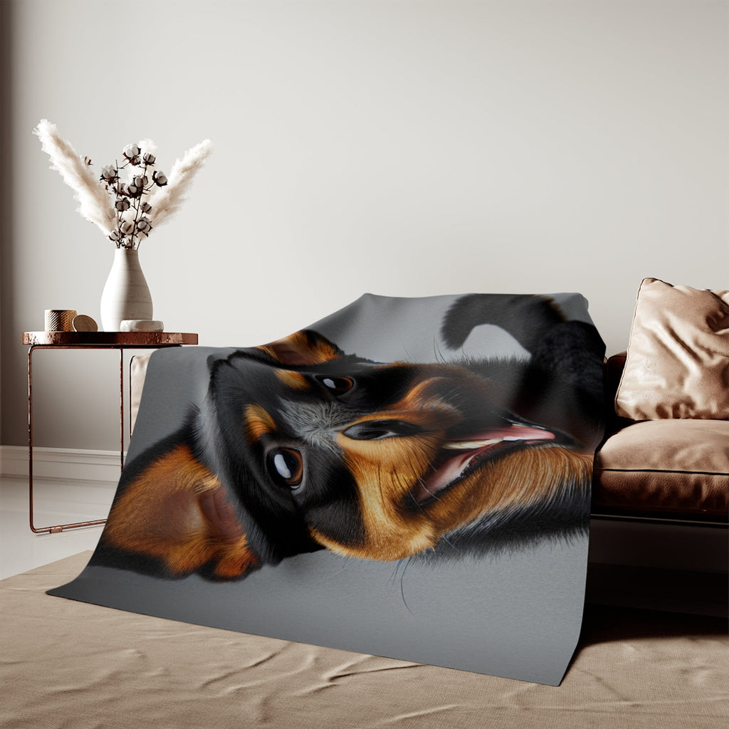 Sweatshirt Blanket – Plush Fleece Throw, 2 Size Options