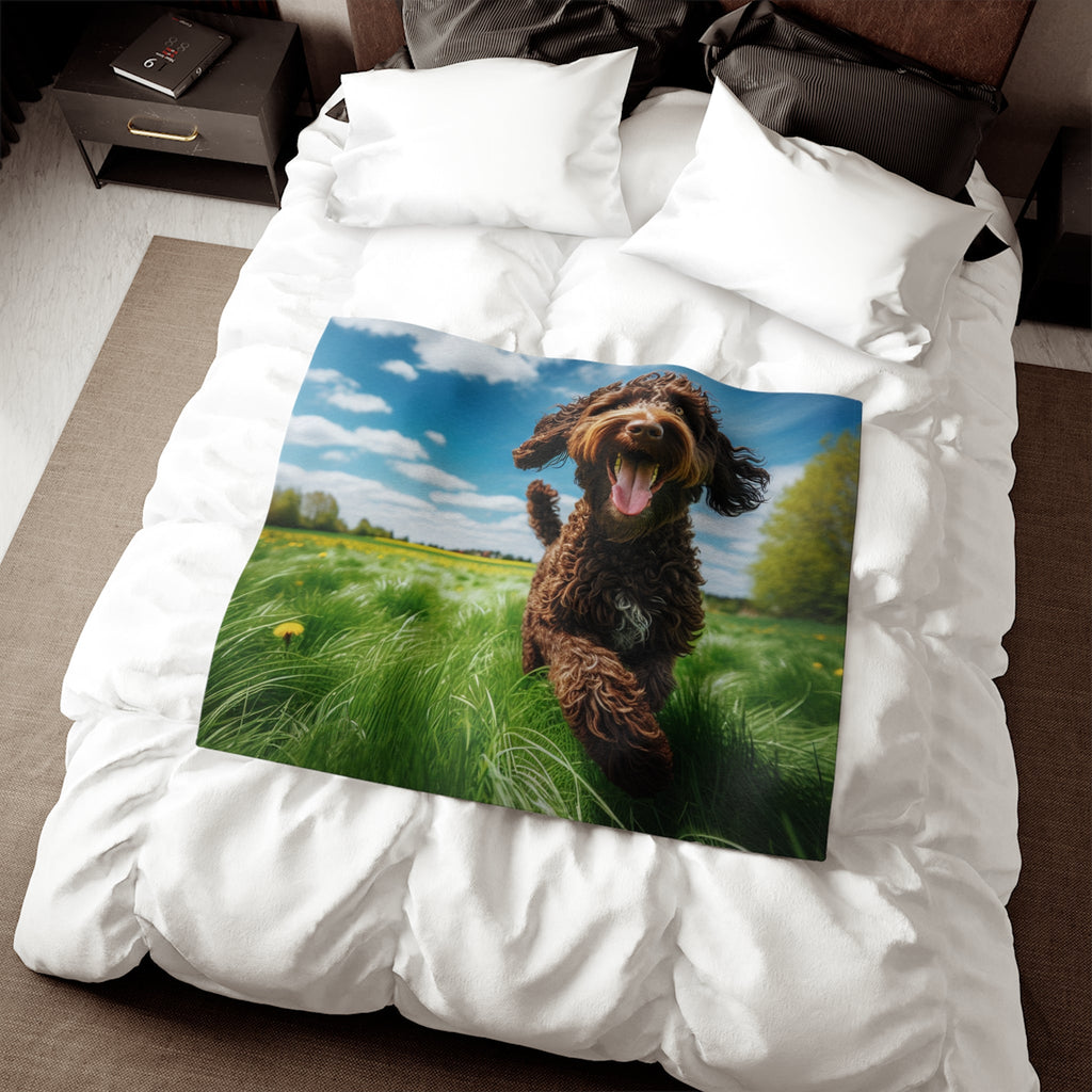 Sweatshirt Blanket – Plush Fleece Throw, 2 Size Options