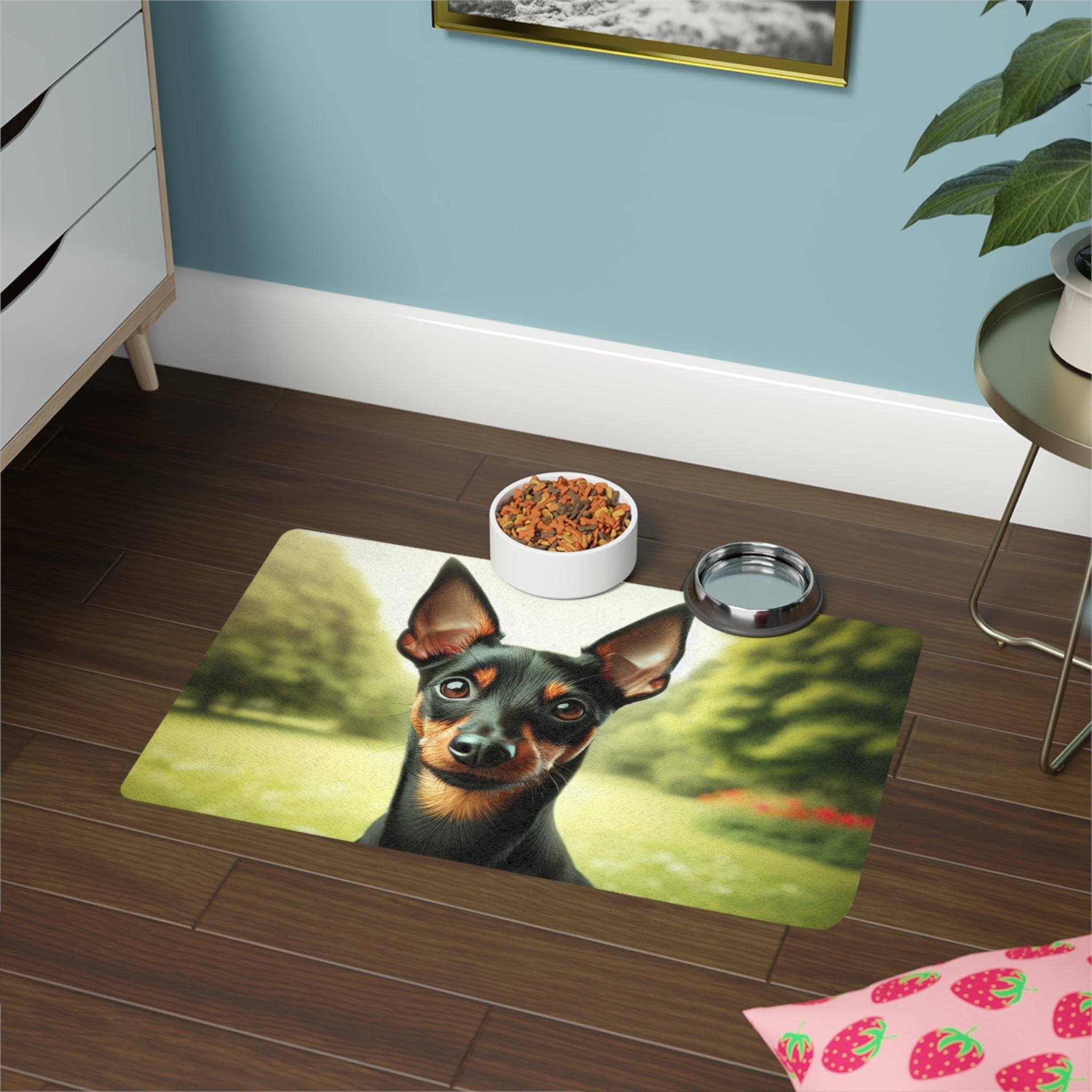 Non-Slip Pet Food Mat – Waterproof Feeding Mat for Dogs